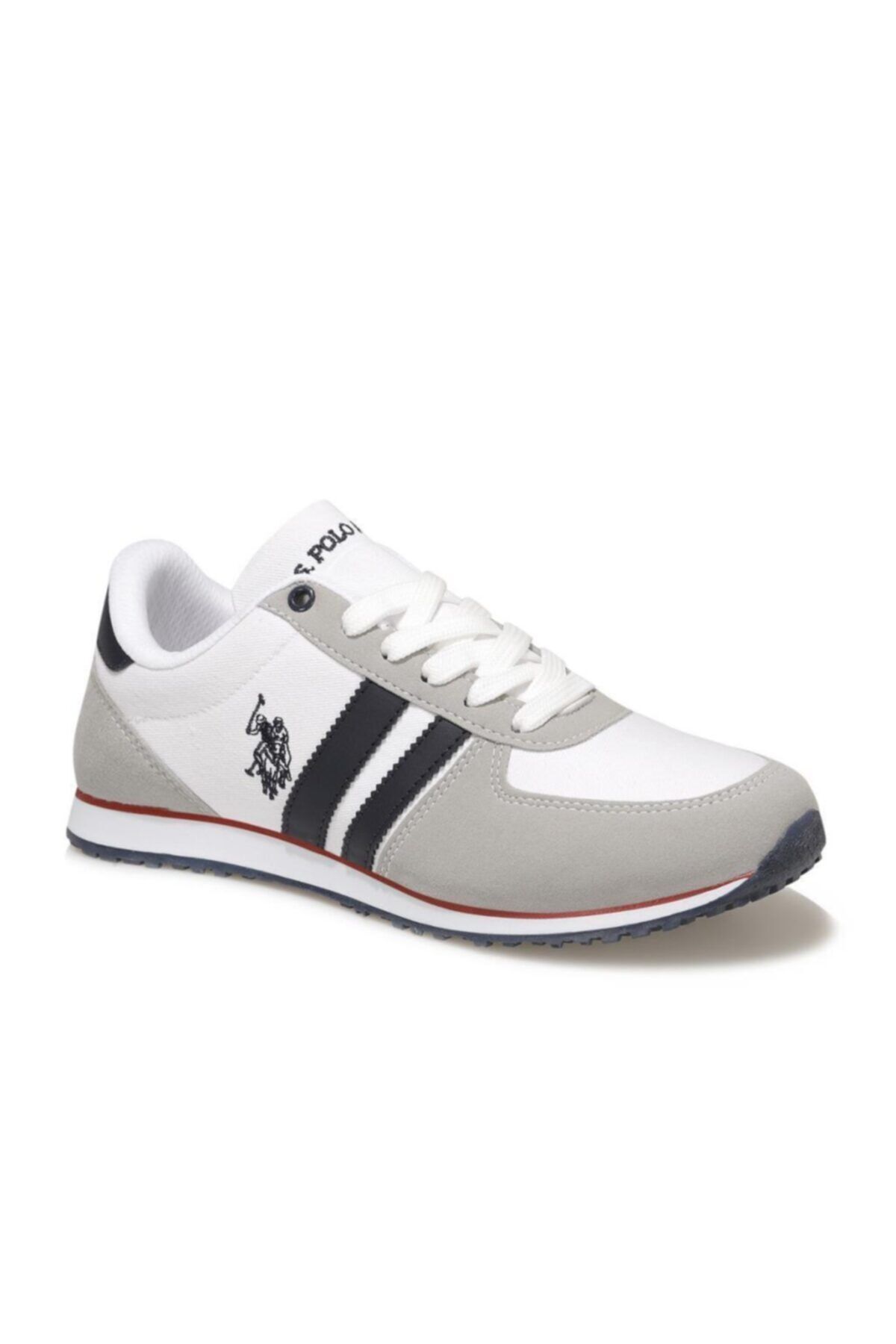 U.S. Polo Assn. Erkek Beyaz Mesh Comfort Casual Sneaker Ayakkabı