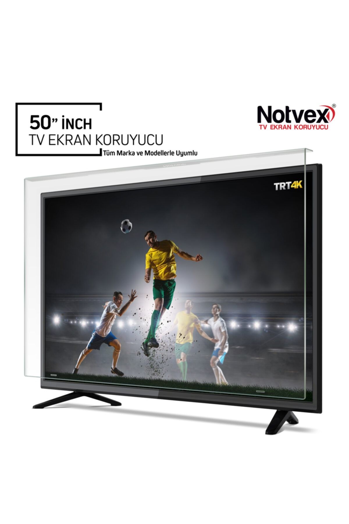 Notvex Beyaz 50 Inç 127 Ekran Tv Ekran Koruyucu