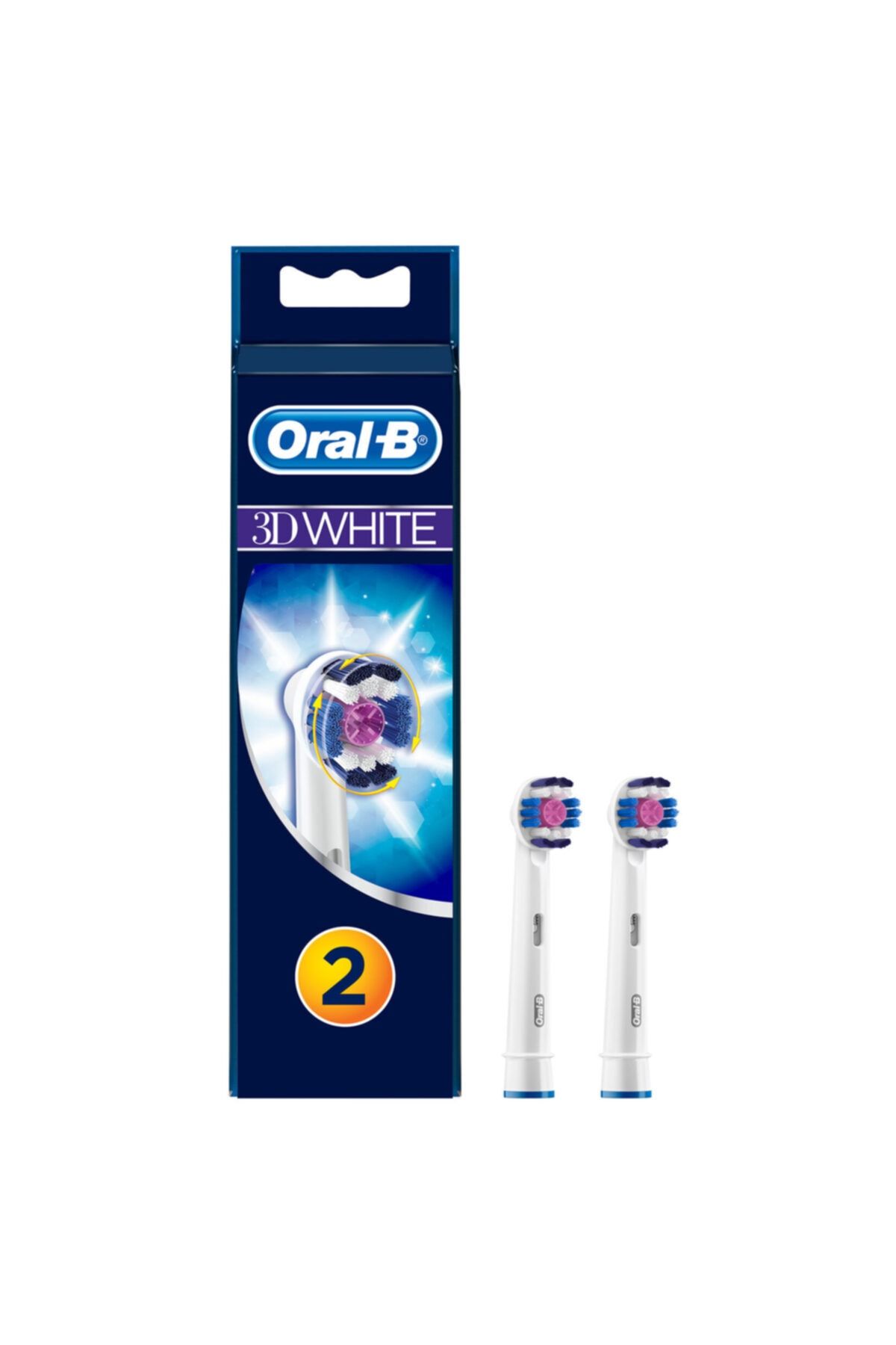 Oral-B Şarjlı Diş Fırçası Yedek Başlığı 3 Boyutlu Beyazlık