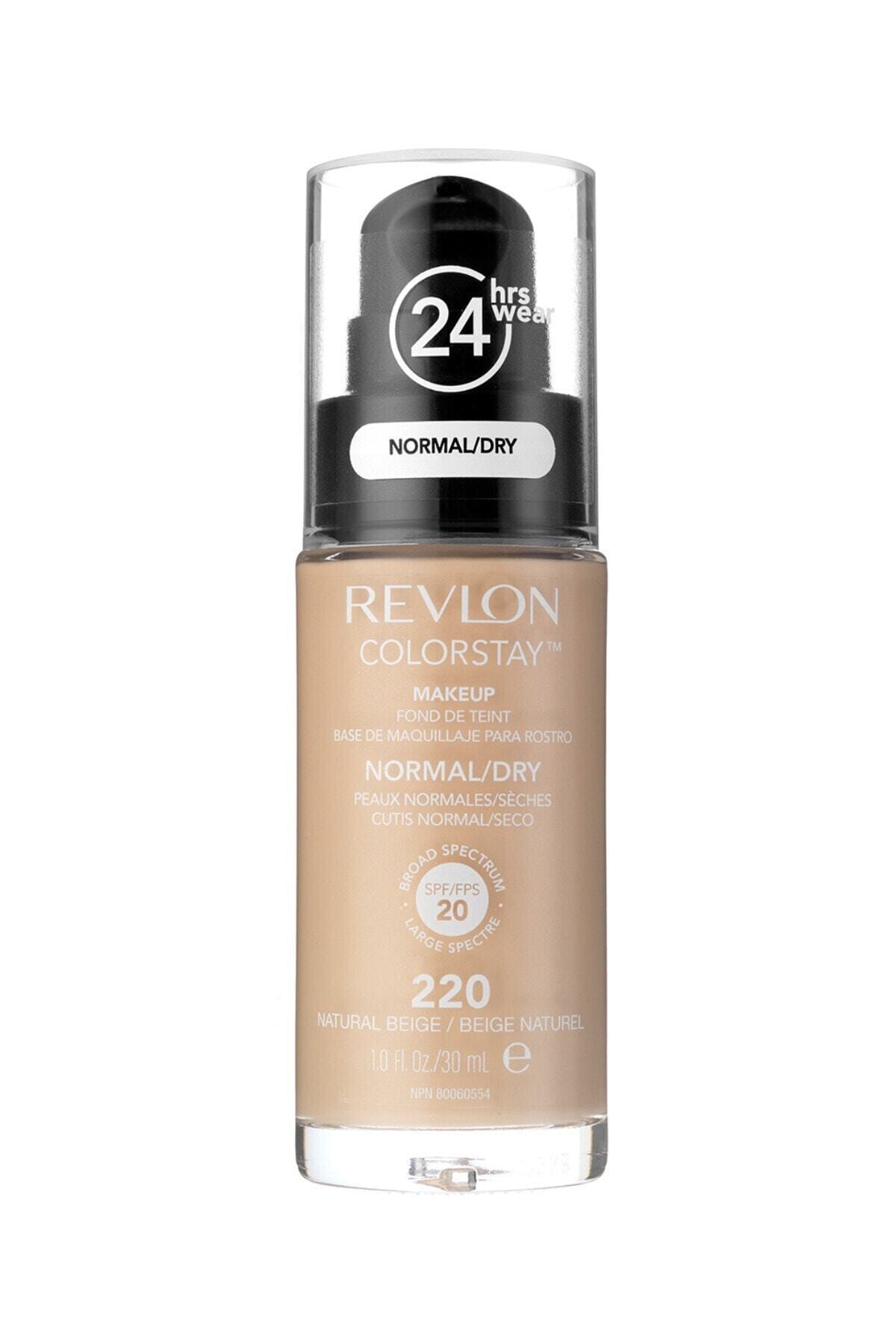 Revlon Colorstay Fondöten Normal Ve Kuru Ciltler Için Natural Beige