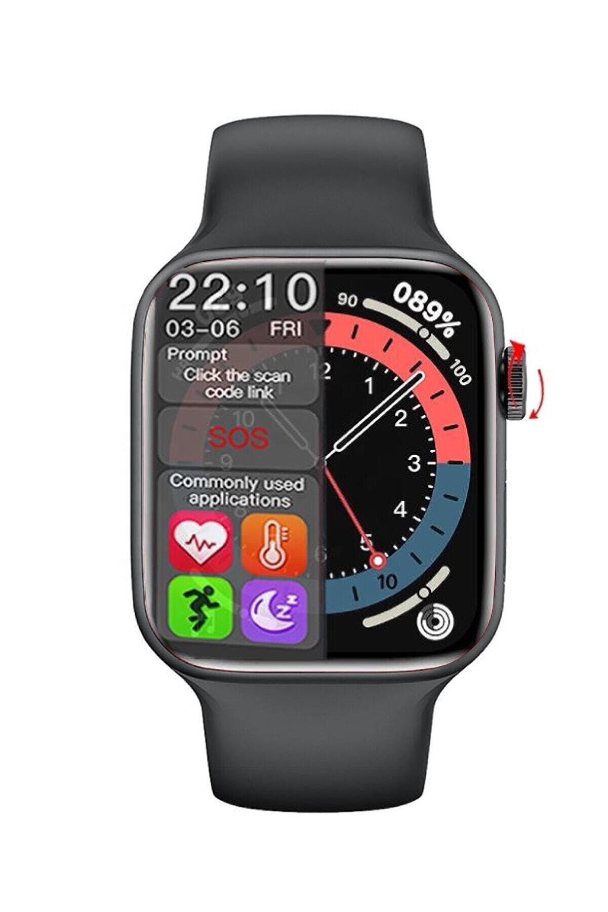 Carmenta Watch X7 Multifonksiyon Akıllı Saat - Bilek Sensörlü , Ios Ve Android Uyumlu - 2021