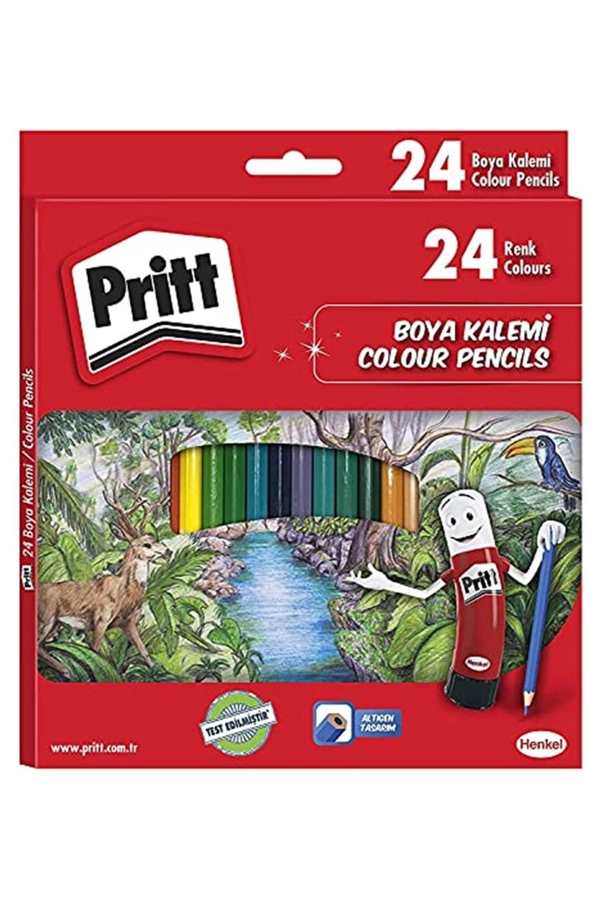 Pritt 24'lü Uzun Kuru Boya