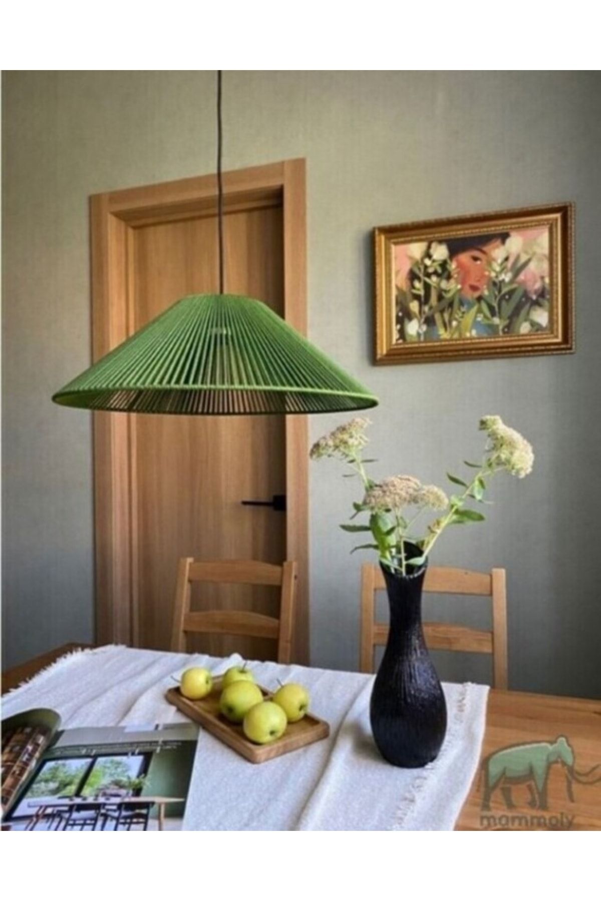 mammoly Modern Avize, Rustik Avize, Doğal Avize, Tarz Avize, Örgü Avize, Salaş Avize, Tavan Aydınlatması