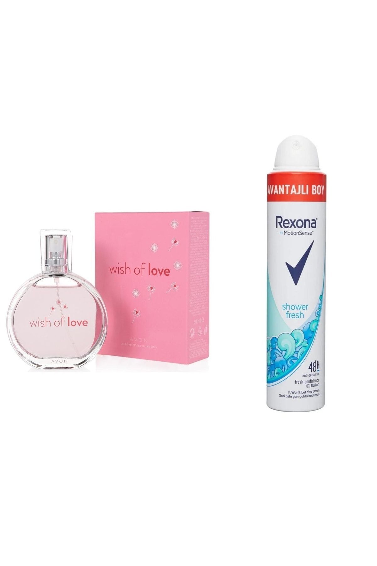 Rexona Avon Wısh Of Love Parfüm + Deodorant