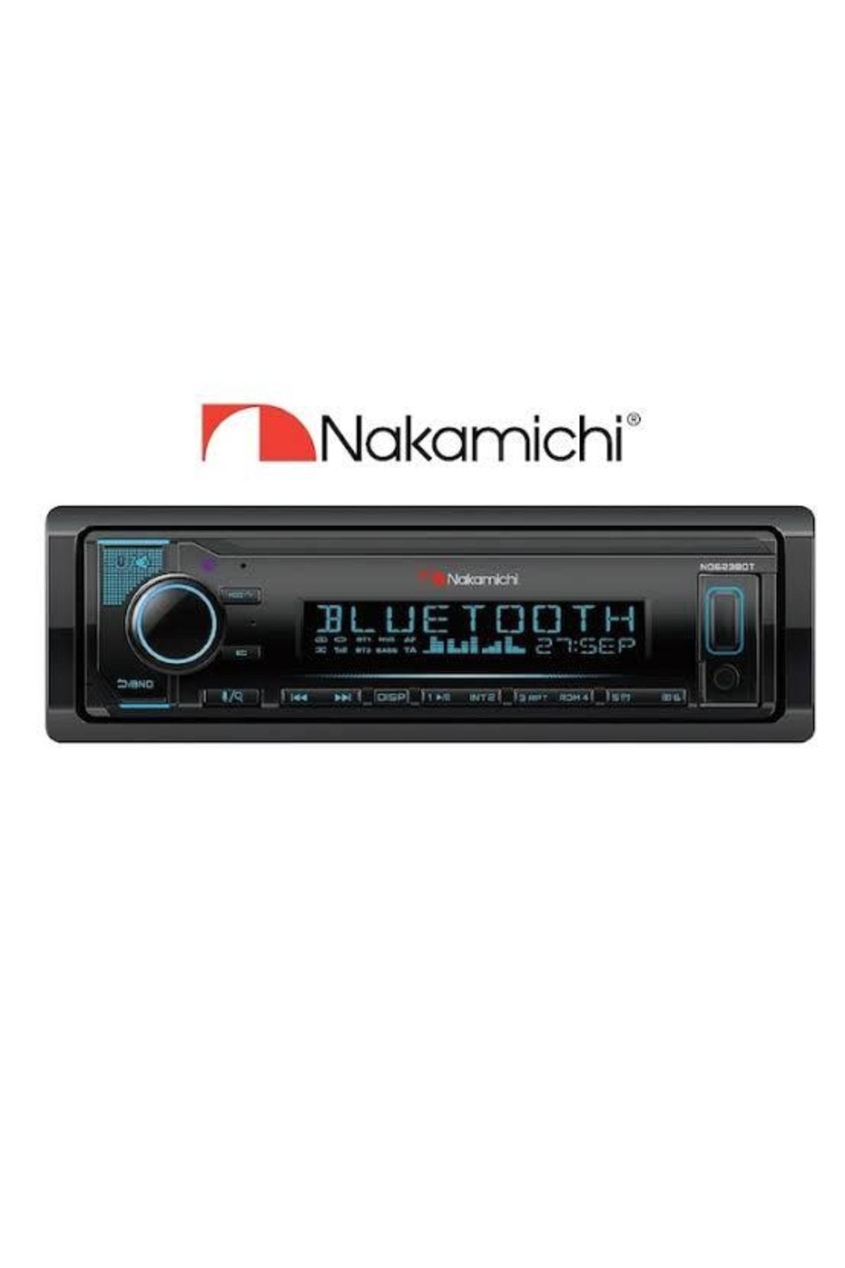 Nakamichi Nq623 Bdt Bluetooth Radıo Usb Oto Teybi 3 Anfi Çıkışlı
