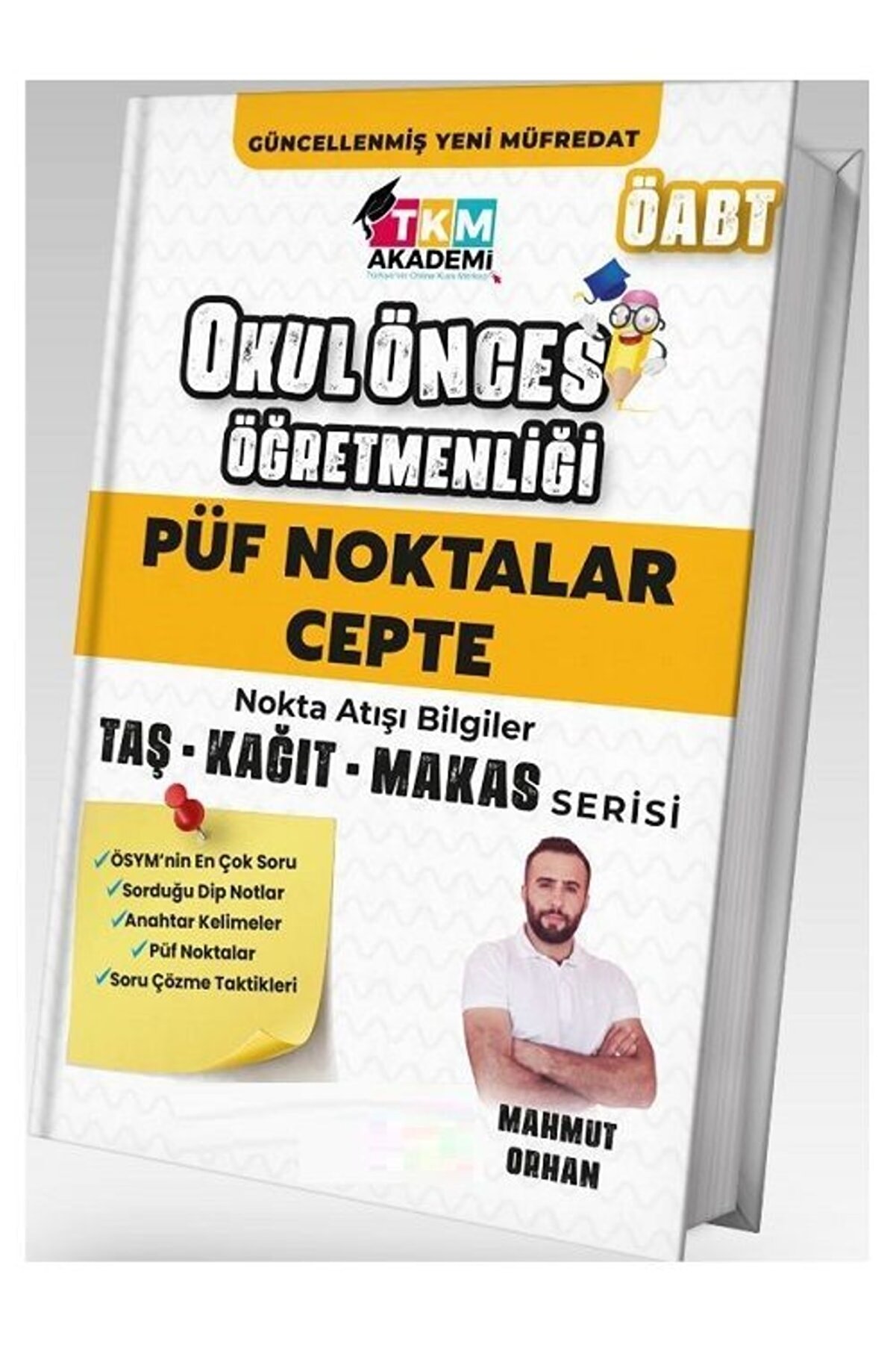 TKM Akademi Öabt Okul Öncesi Öğretmenliği Püf Noktalar Cepte Nokta Atışı Bilgiler - Mahmut Orhan