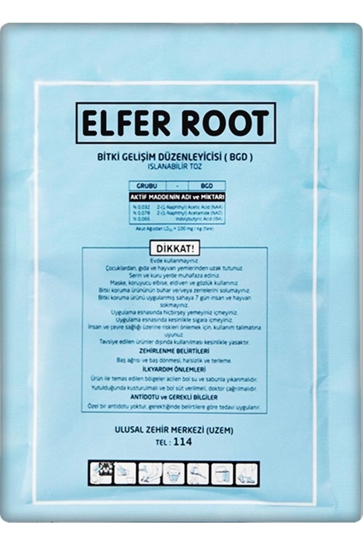Genta Köklendirici Hormon Indol Butirik Asit (50 GR) Elfer Root