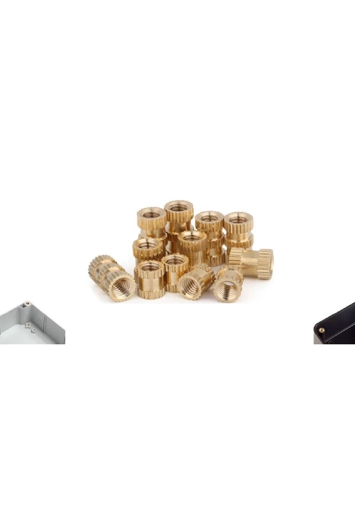CEKSAN Insert Çakma Somun-iç Somun- Prinç Somun M2.5 100 Adet