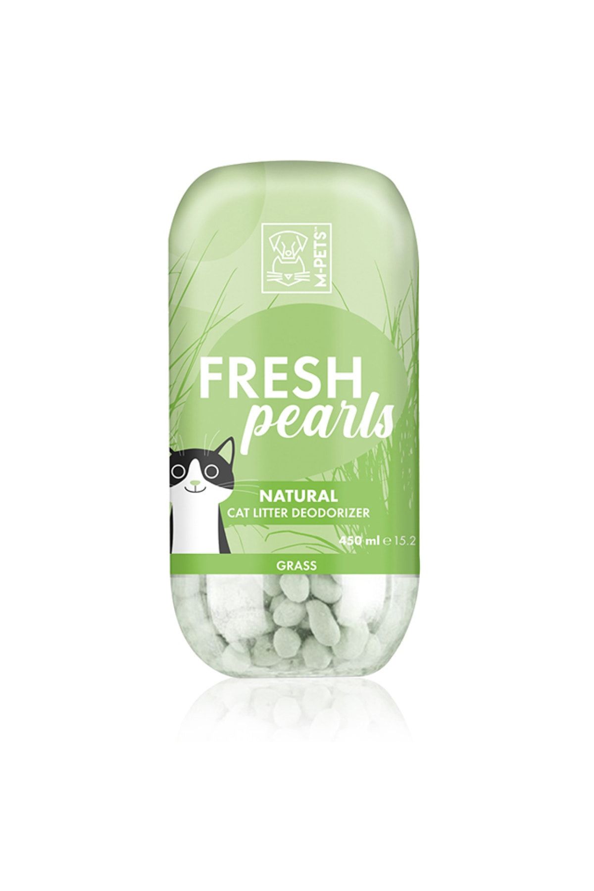 M-PETS Fresh Pearls Kedi Kumu Deodorant Çim Kokulu 450ml 20116813