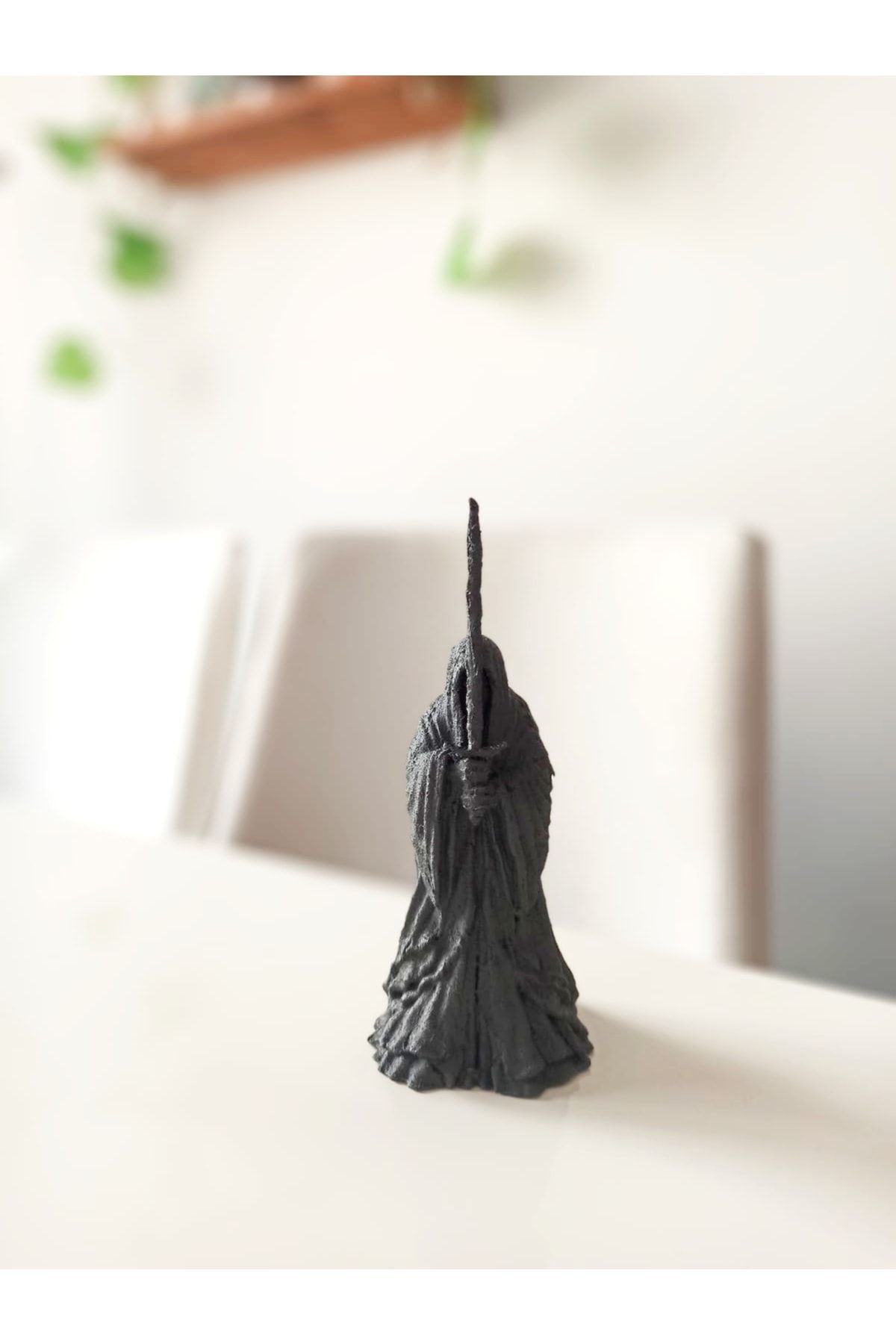 Carbontech 3D Teknolojileri Nazgul Taş Heykel 15cm Yüzüklerin Efendisi Büst Dekoratif Hediyelik Figür Heykelcik