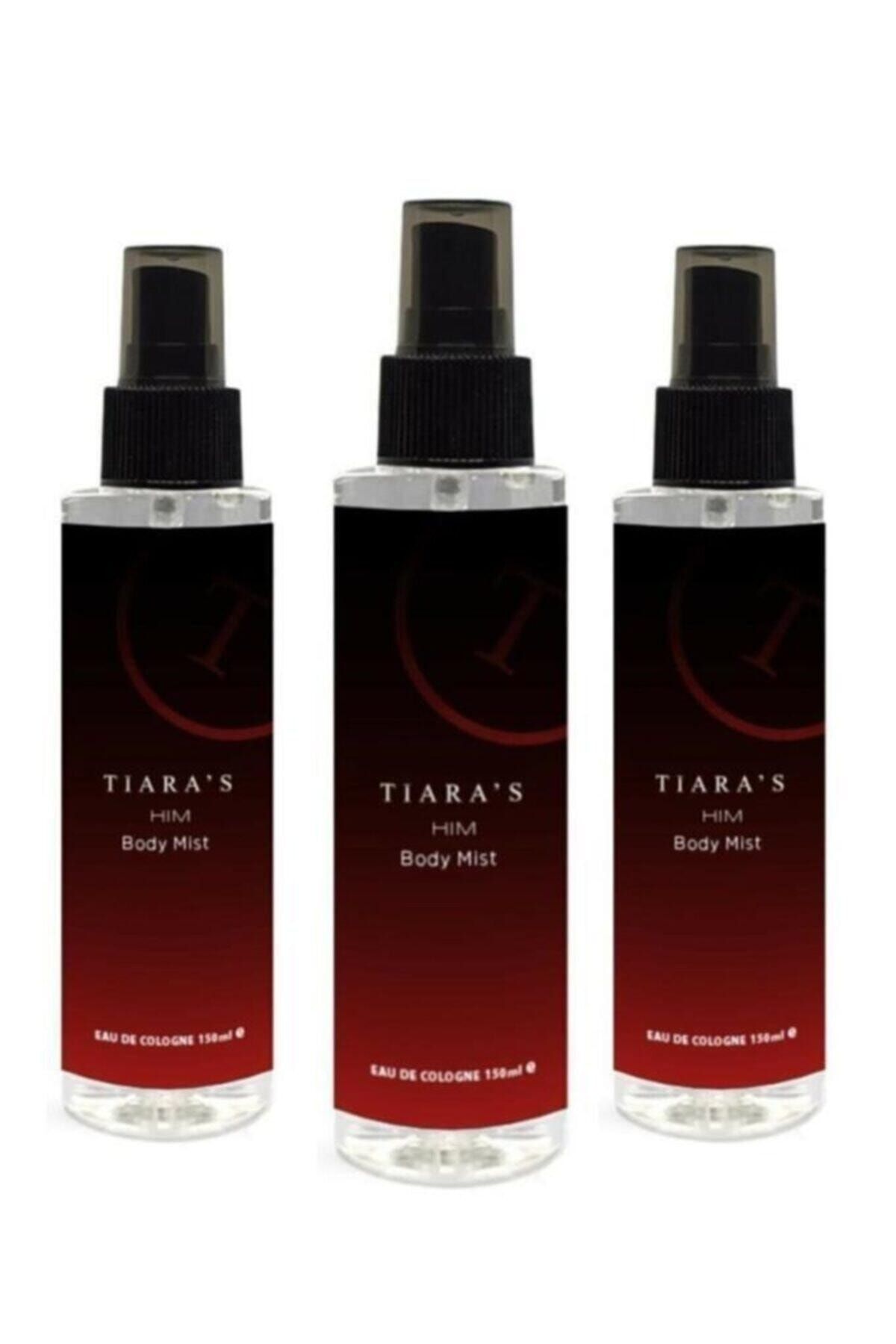 Tiaras Him For Men Body Mist 150ml X3