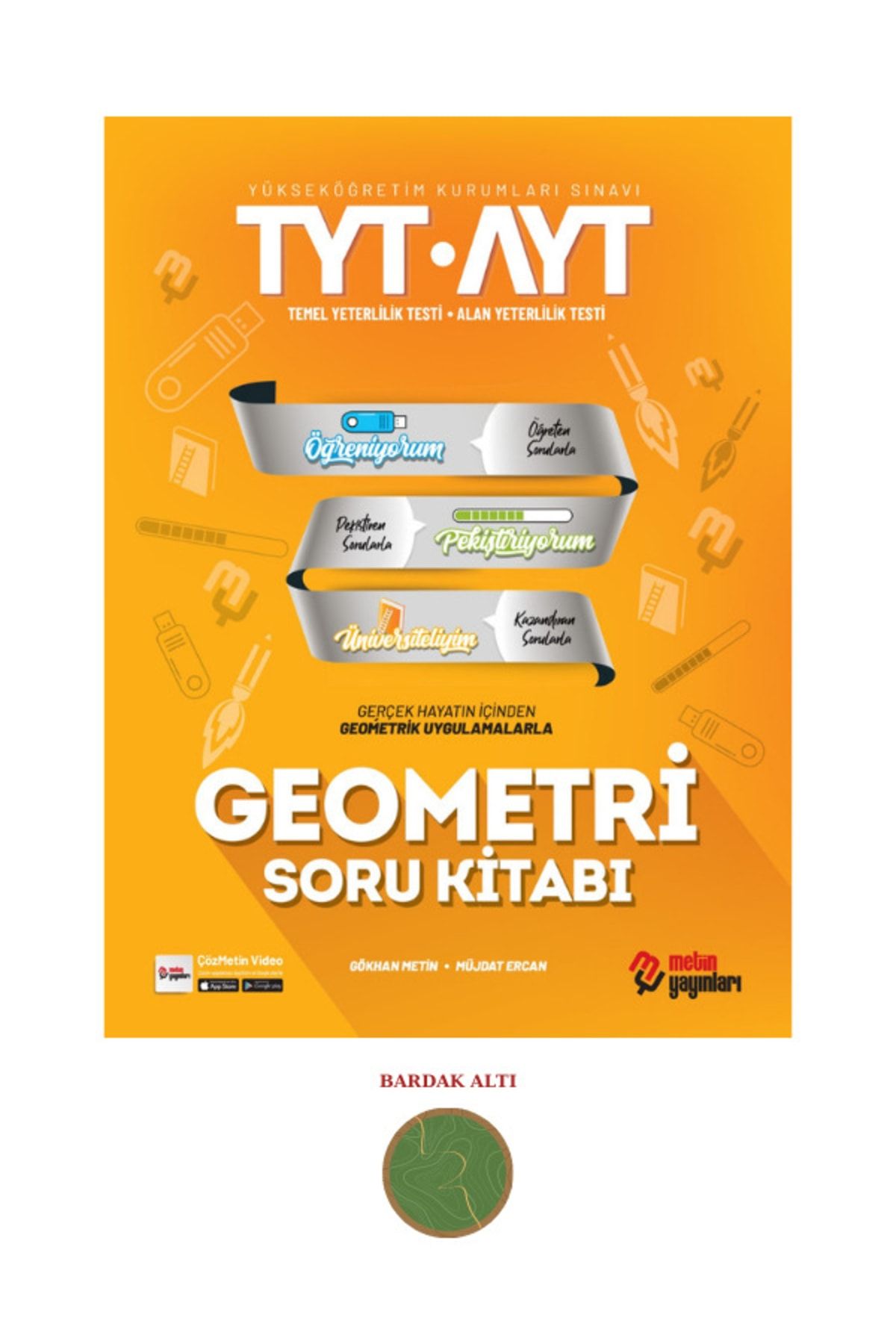METIN Yayınları Tyt-ayt Geometri Soru Kitabı