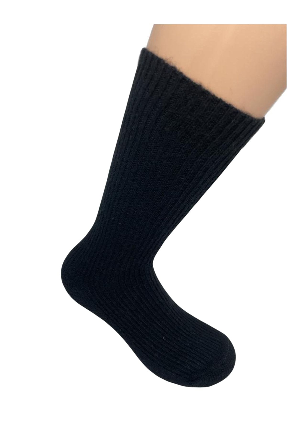 Bamuta Kaşmir Bot Çorabı Siyah