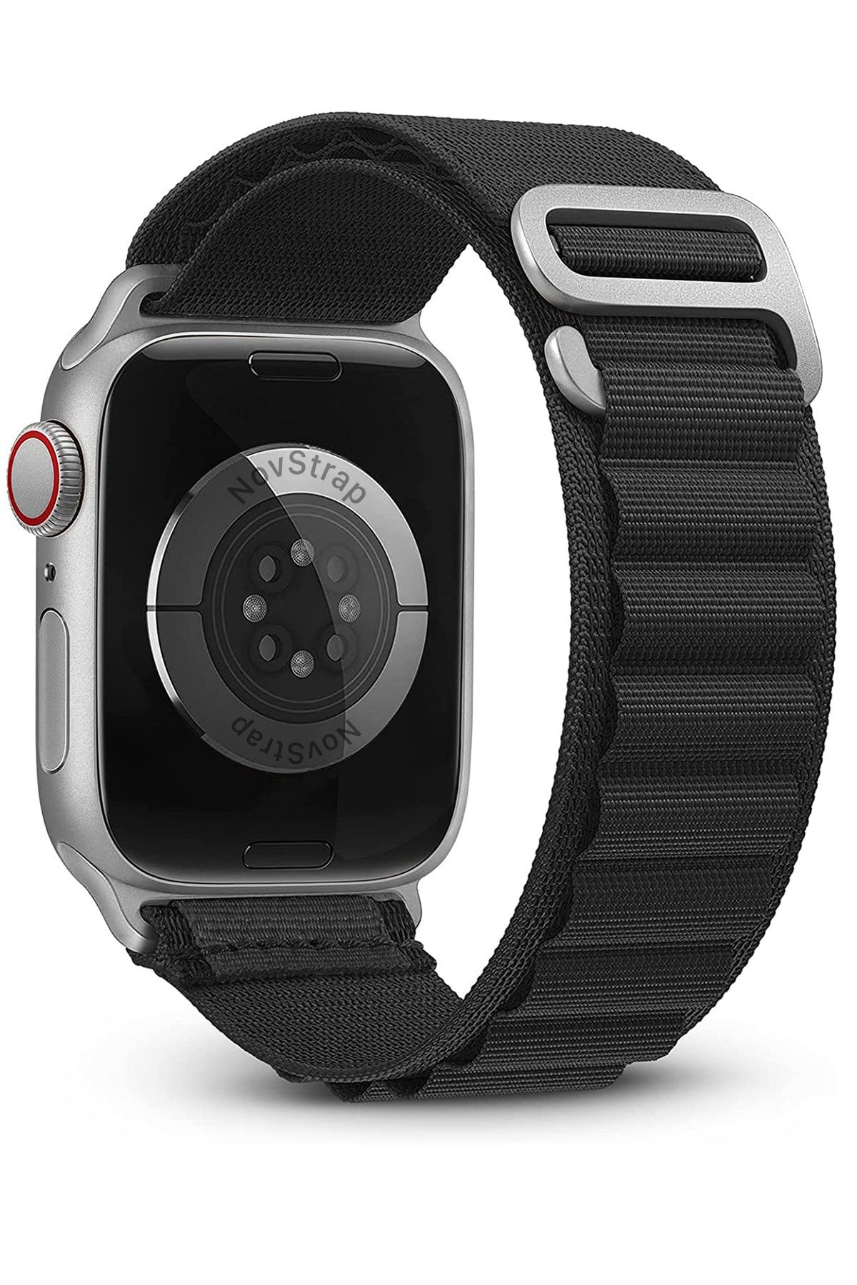 NovStrap Apple Watch Series 6 41mm Uyumlu Kordon Alpine Loop Tasarım Kordon Kayış