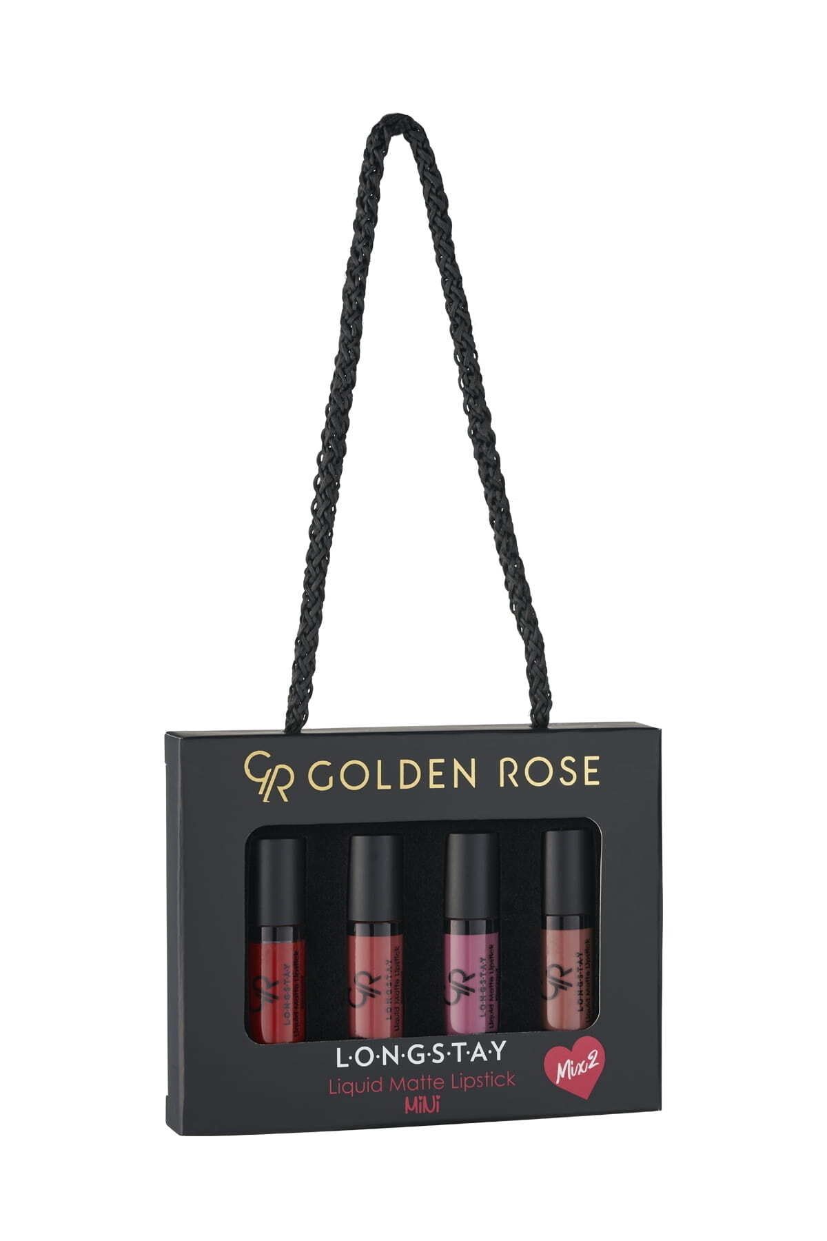 Golden Rose Longstay Liquid Matte Lipstick Mini-mix 2 - Likit Mat Ruj