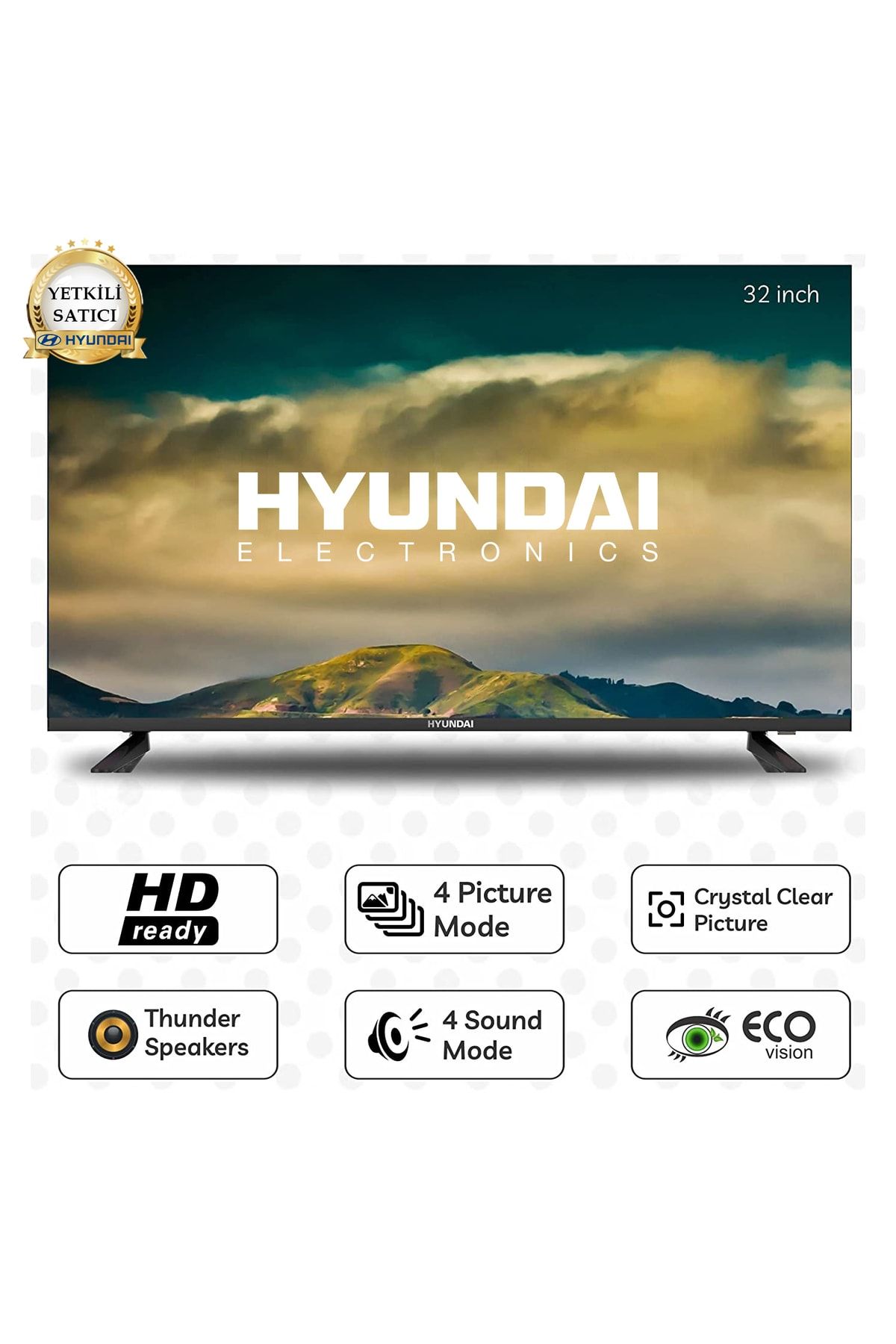 Hyundai 32hyn2000 32'' 81 Ekran Full Hd Kendinden Uydulu Ready D-led Tv