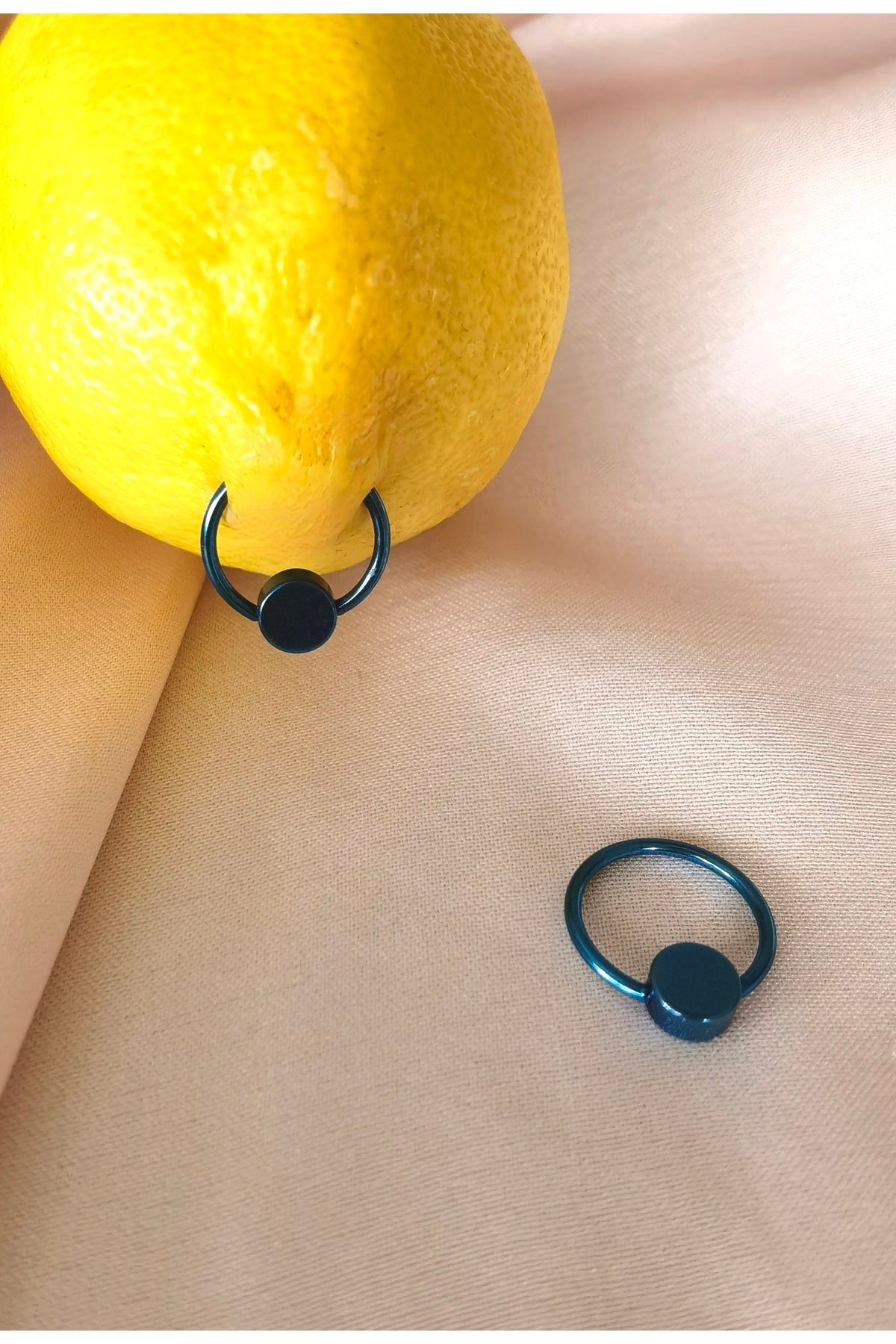 Bylin Cerrahi Çelik Bir Çift Memeucu/nipple Piercing- Kalınlık 1,2 Mm ( 2 Adet)