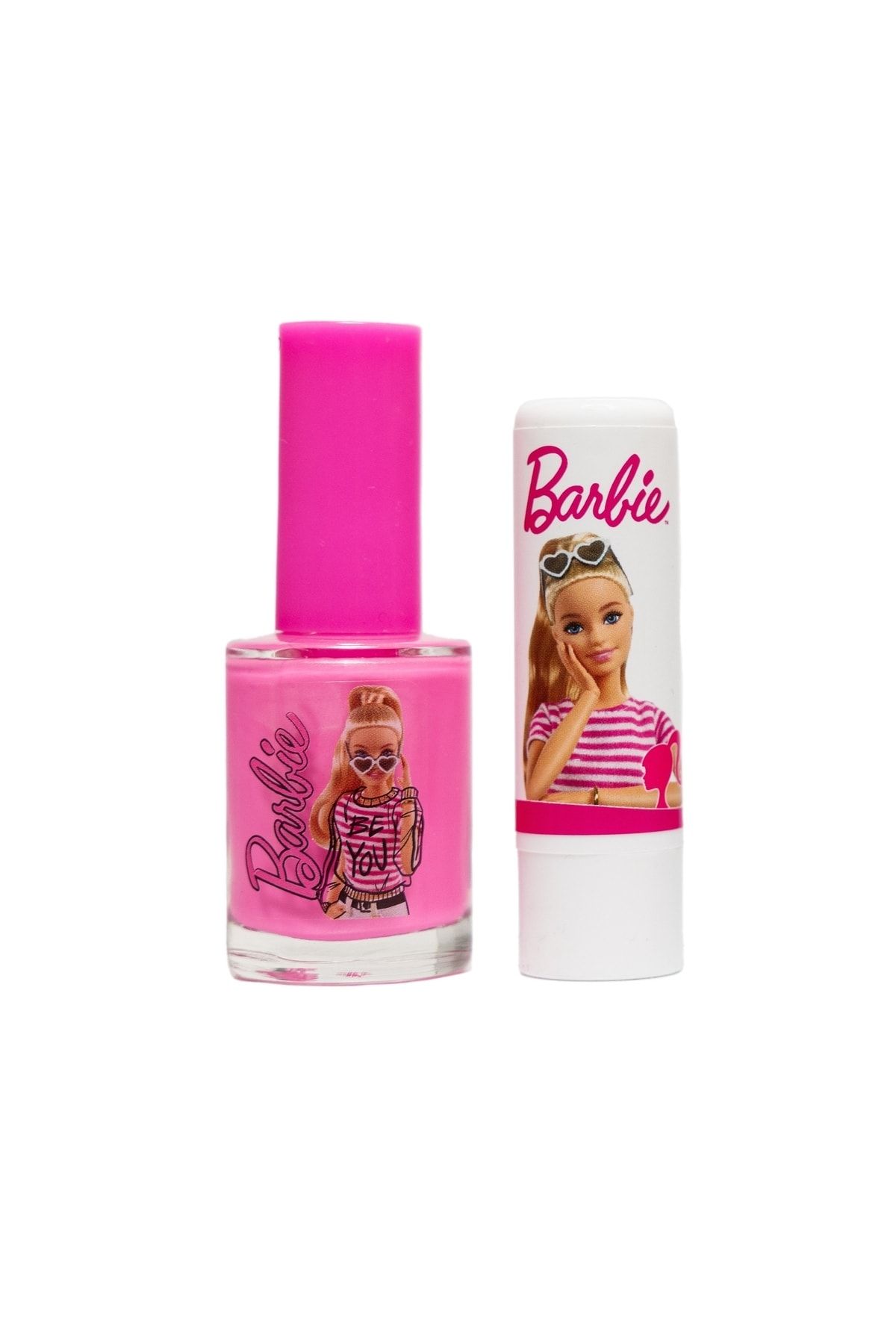 Barbie Lisanslı Oje Ve Lipcare Seti