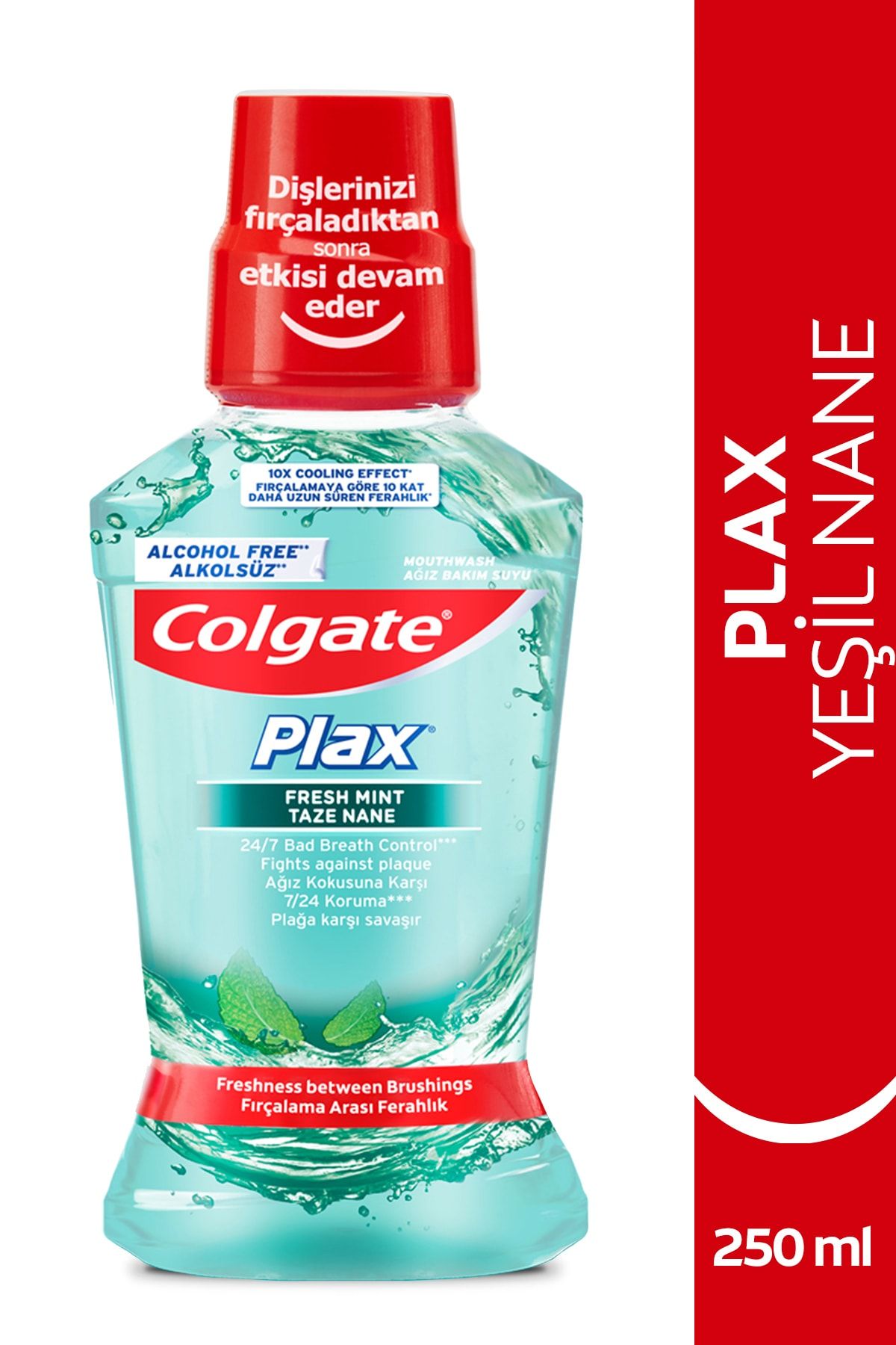 Colgate Plax Taze Nane Alkolsüz Ağız Bakım Suyu 250 Ml