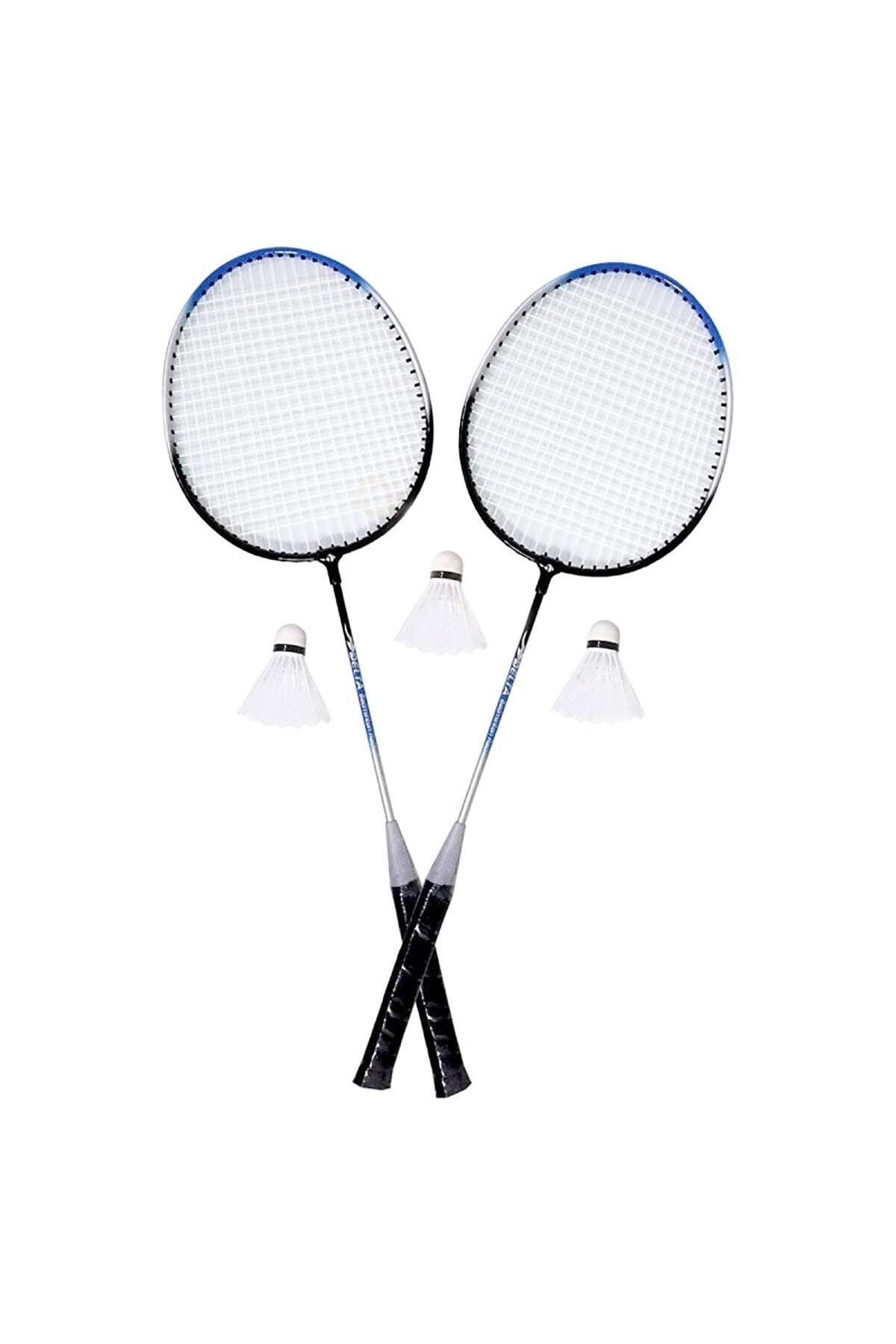 Tosima Çantalı Badminton Seti 2 Adet Badminton Raketi 3 Adet Badminton Topu Ve Taşıma Çantası