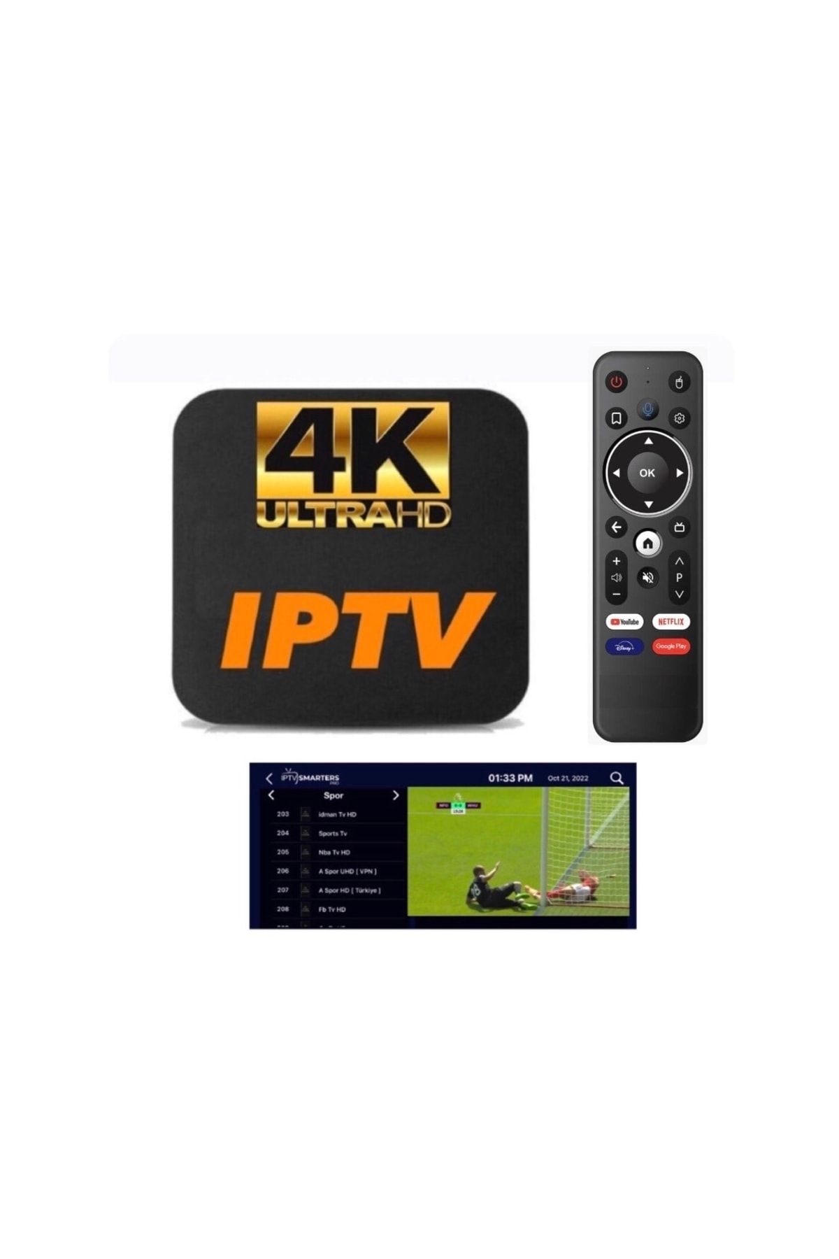 Smart 5g Pro Tv Box - 4k Uhd Android Tv Box - Full Paket Yayın Hediyeli / Akıllı Box - Tv Stick
