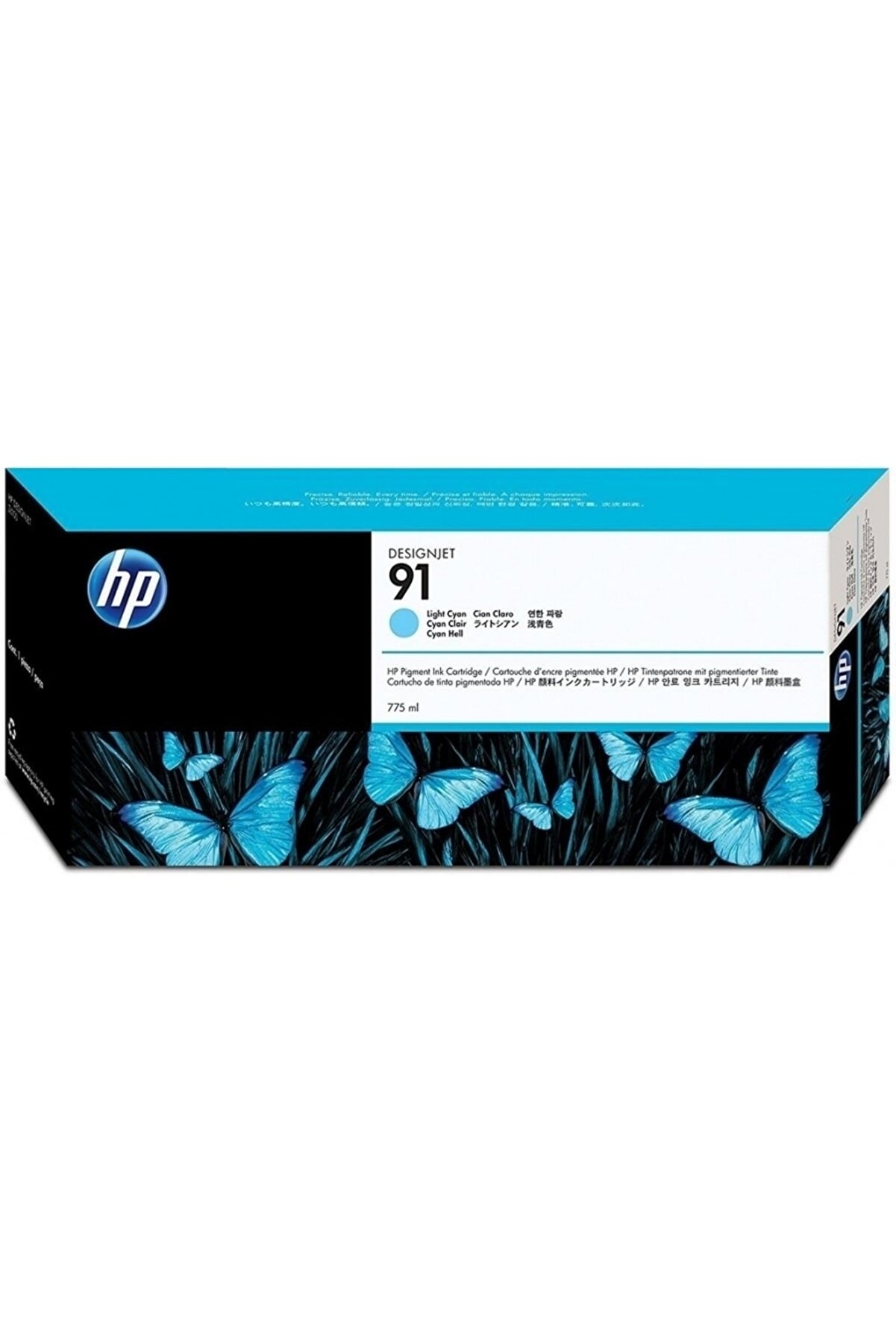 91 C9470a Açık Mavi Kartuş Eski