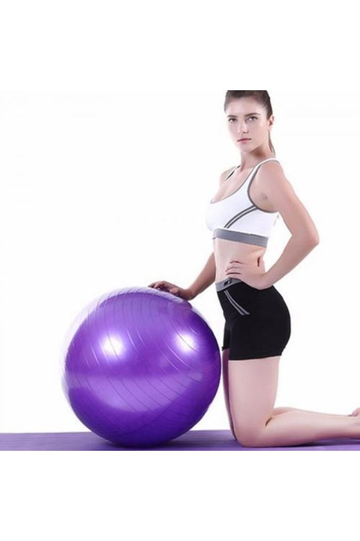 Taled 65 Cm Pilates Topu Büyük Boy Kalın Yoga Egzersiz Topu