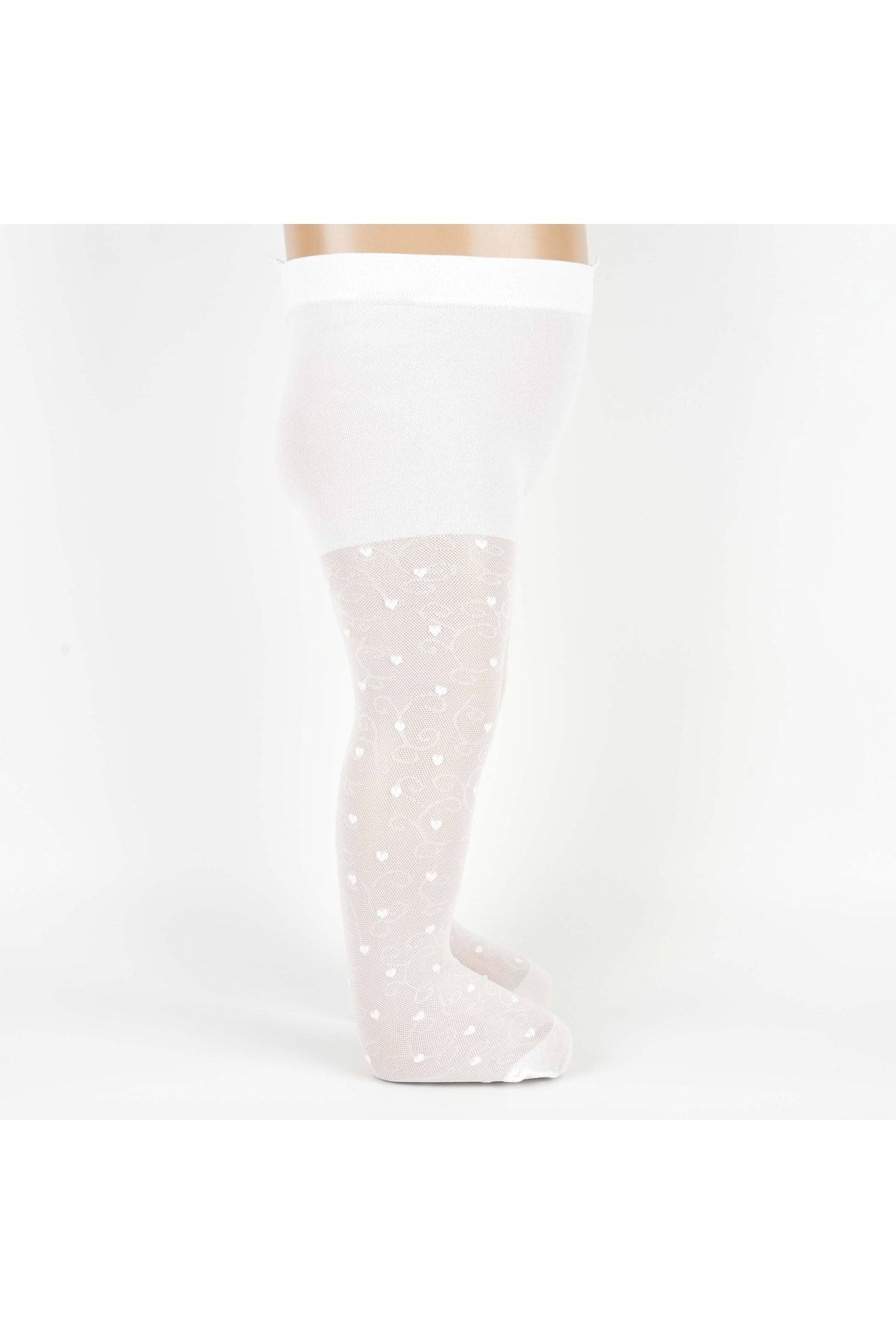 Katamino Victoria Desenli Ince Kız Bebek Külotlu Çorap