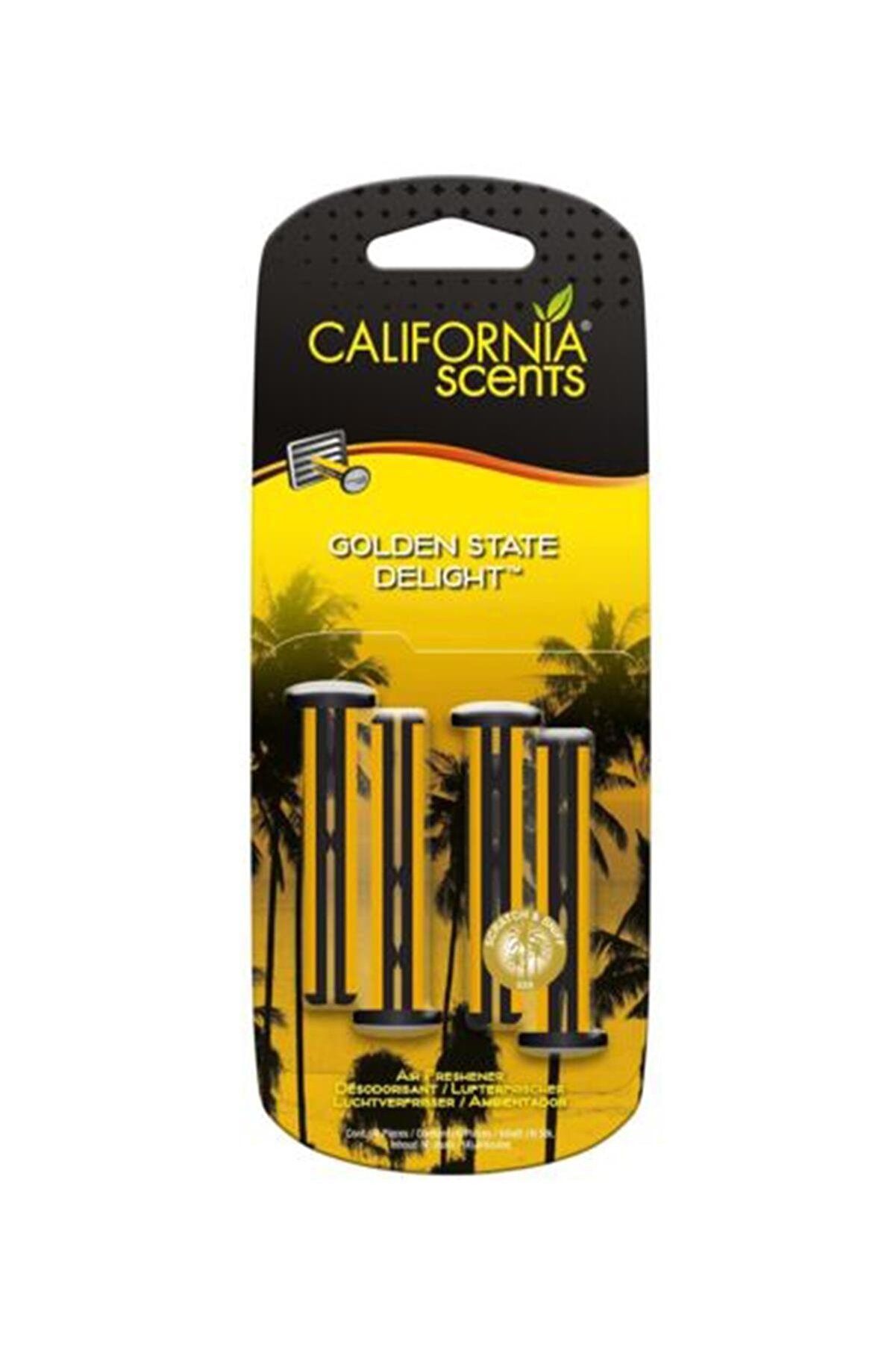 California Scents Vent Stick "goldens Delight" Kalorifer Geçme Koku 4