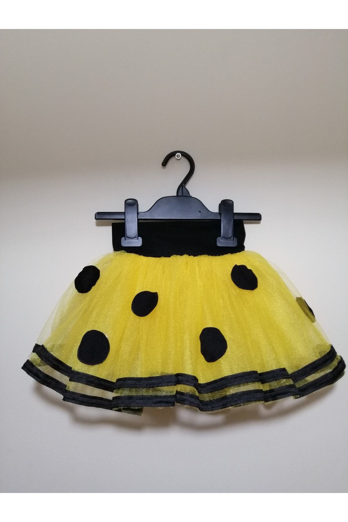 Kız Çocuk Arı Maya Tütü Kanat Taç Asa Takımı - Genel Markalar