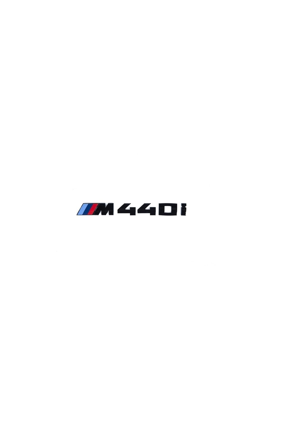 3M Bmw 4 Serisi F32-f33-f36-g22-g23-g26 M440i Mat Siyah Logo