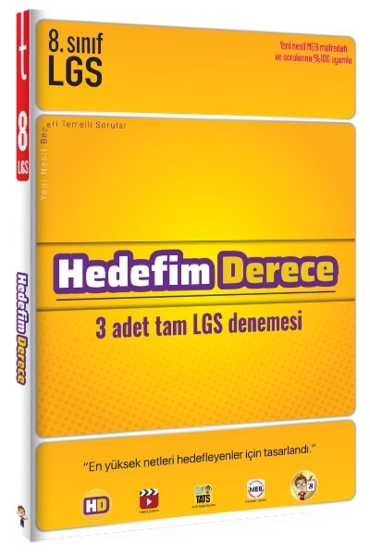 Tonguç Yayınları 8. Sınıf Lgs Hedefim Derece Denemeleri