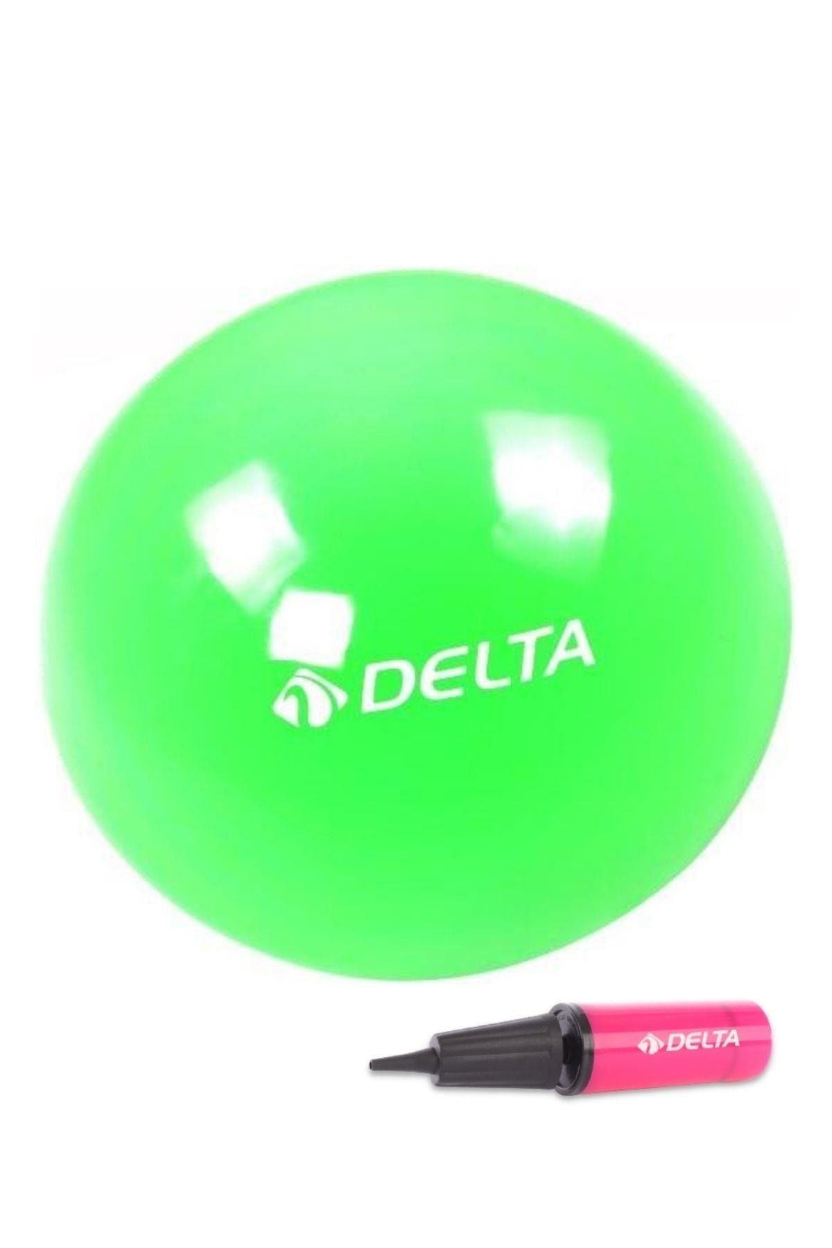 Delta 20 Cm Yeşil Pilates Denge Egzersiz Topu Pilates Topu Pompası
