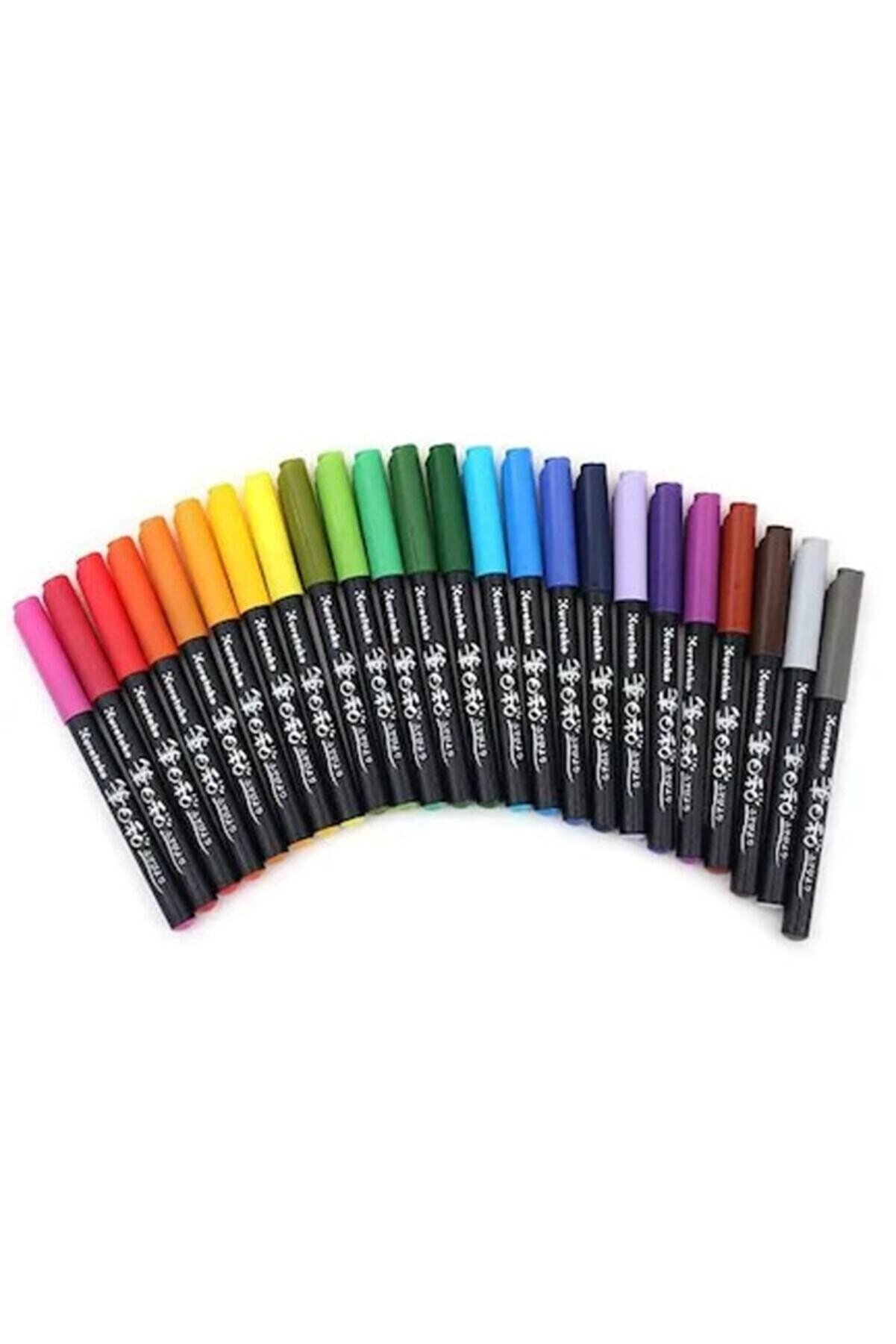 Zig Fudebiyori Brush Pen Fırça Uçlu Kalem Seti 18 Renk