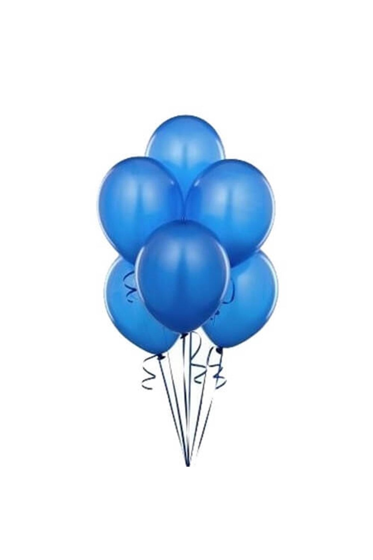 ECE PARTİ Metalik Balon Lacivert 10 'lu Paket