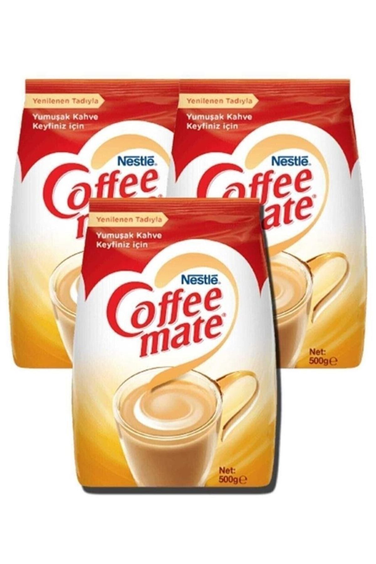 Nestle Coffee Mate Süt Tozu - Kahve Kreması - 500 Gr X 3 Adet