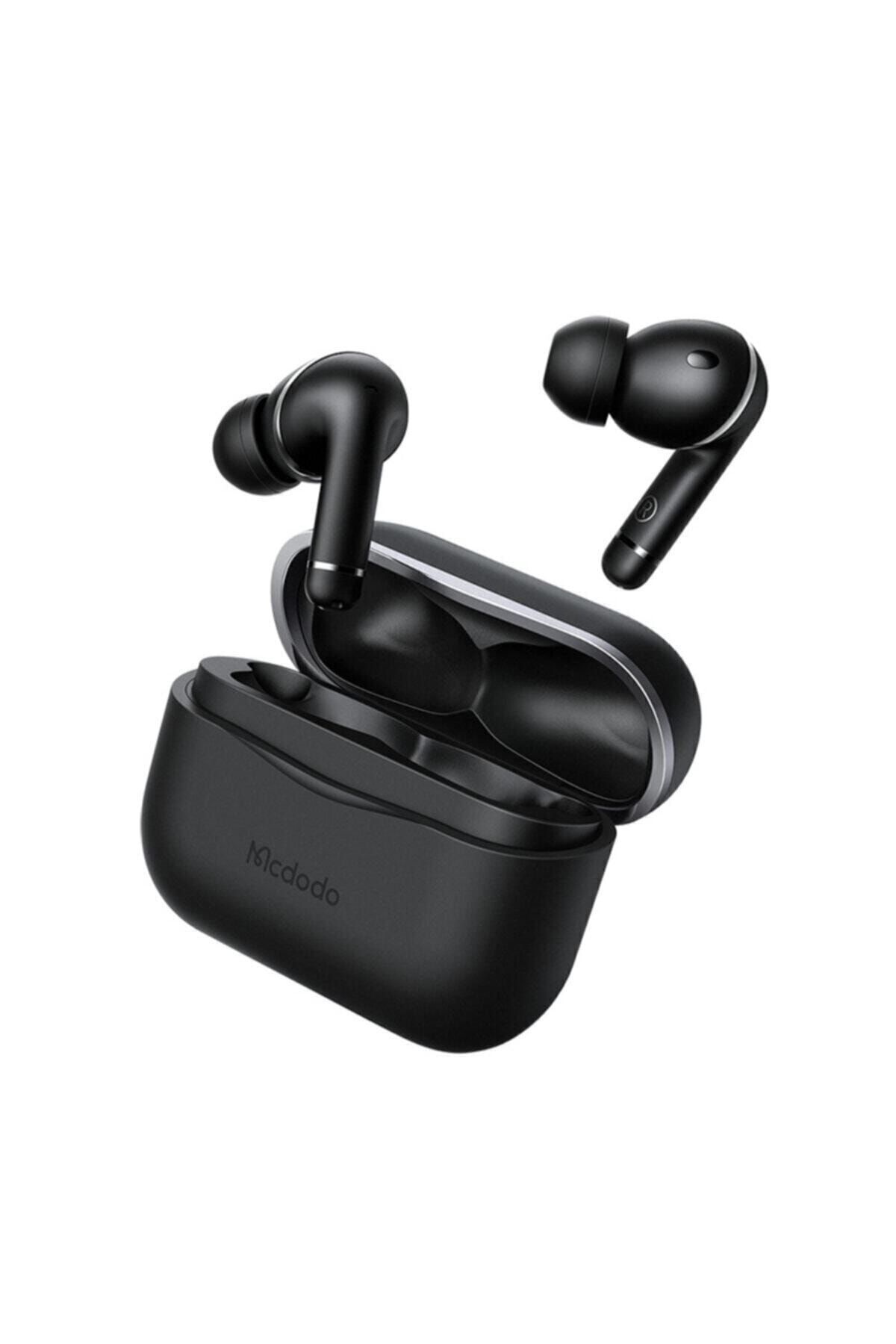 Mcdodo Hp-8010 Aktif Ve Çevresel Gürültü Engelleyici Bluetooth Kulakiçi Kulaklık Siyah