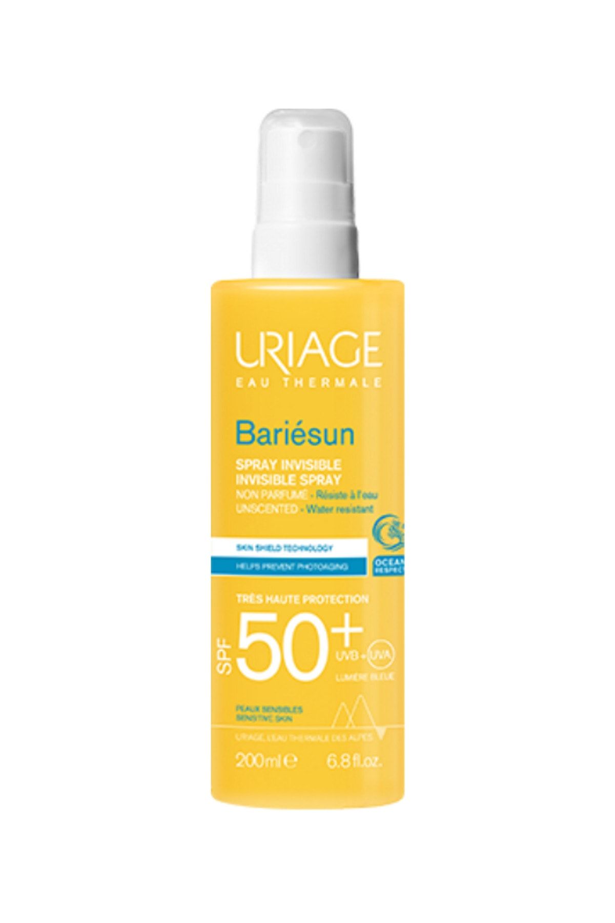 Uriage Bariesun Spf 50+invisible Non Parfume Spray 200 Ml