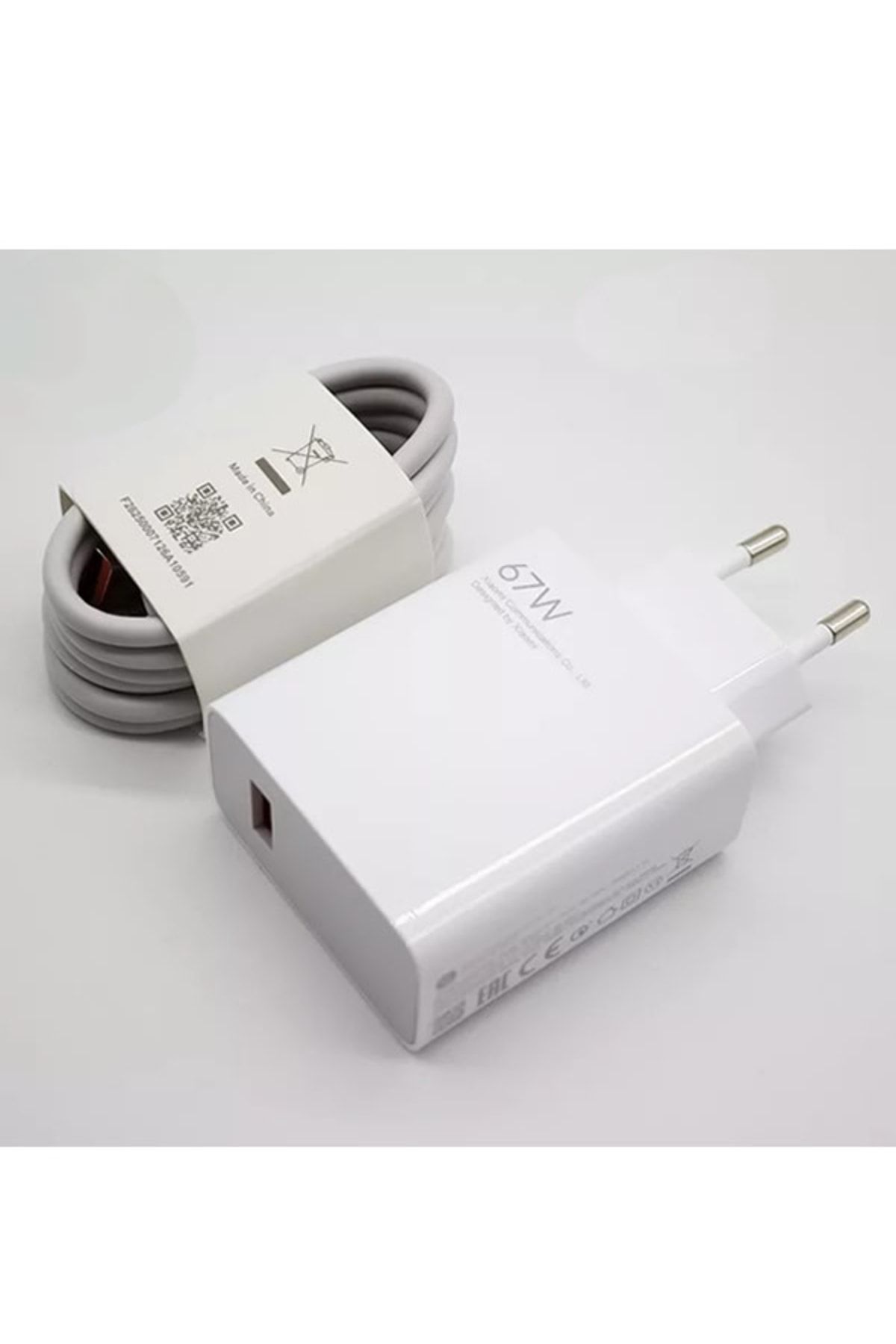 Xiaomi Poco X3 Gt 67w Süper Hızlı Şarj Aleti Orijinal Adaptör + Kablo Set ( Ithalatçı Garantili ) Mdy-12-eh