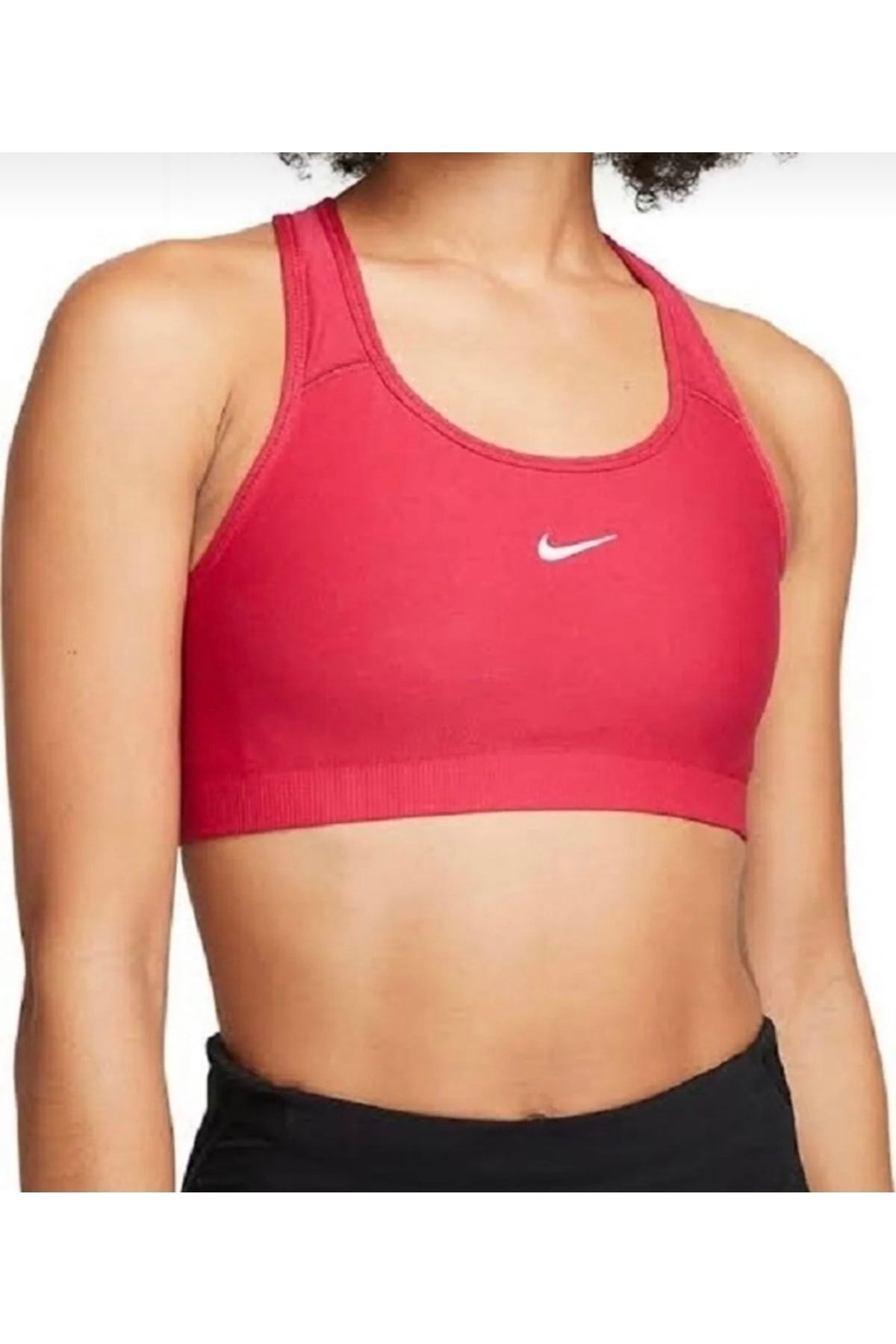 Nike Kadın Pembe Büstiyer Dri-fıt Swoosh Seamless Sports Bra Dd3540-614