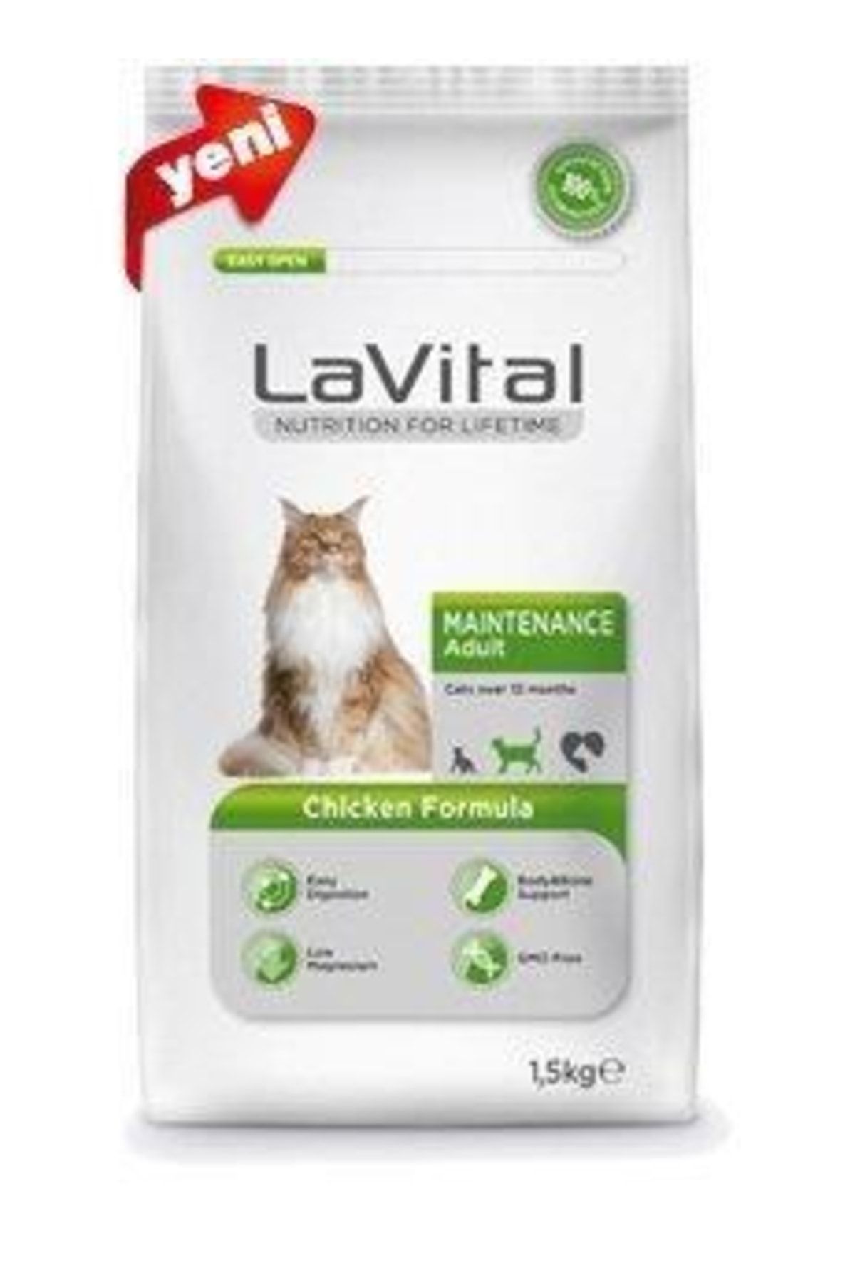 La Vital Lavital Tavuklu Yetişkin Kedi Maması - 1.5 Kg