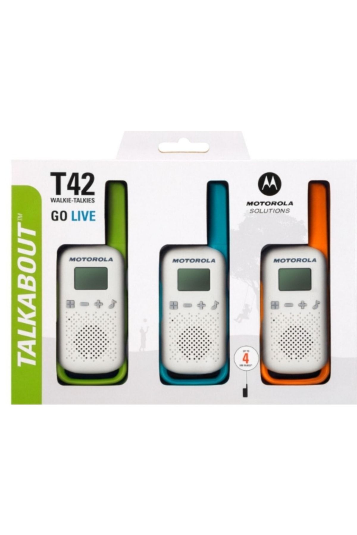 Motorola Talkabout T42 Pmr Telsiz 3' Lü