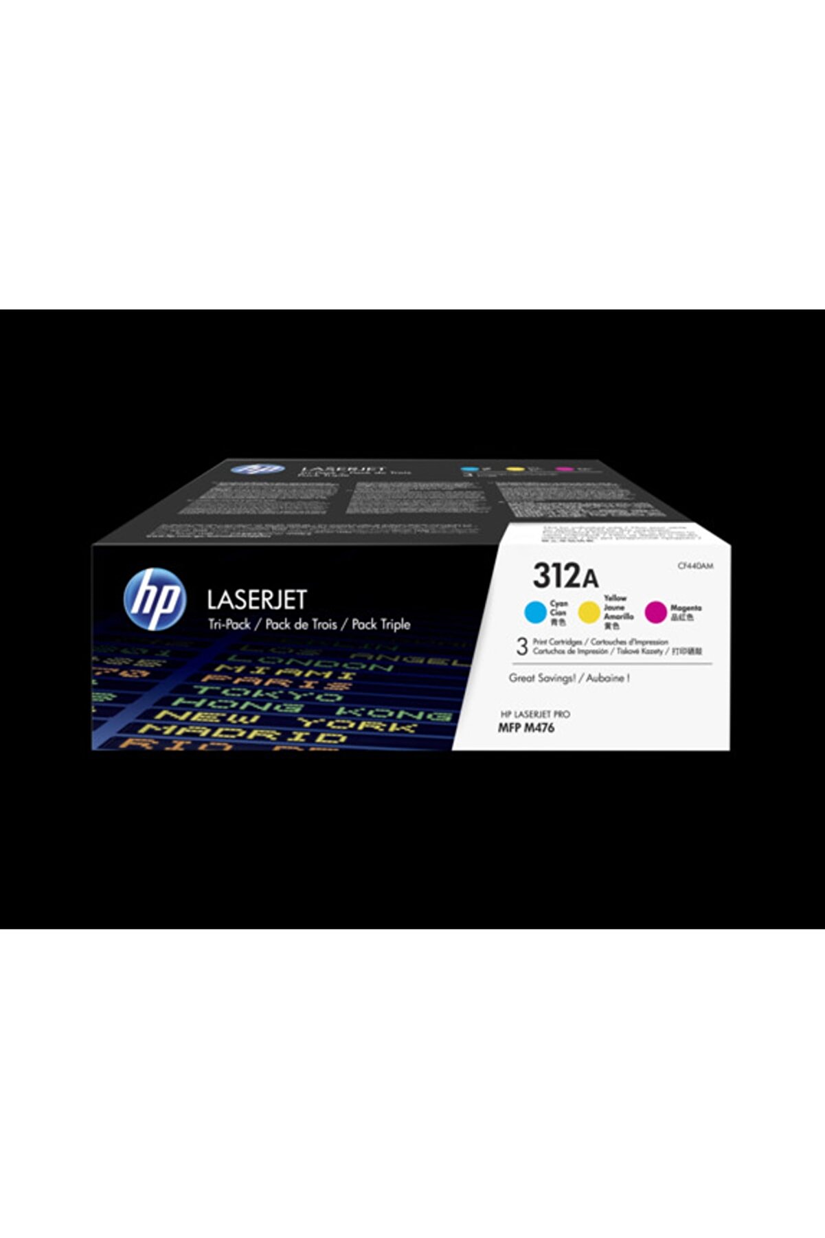 312a Cf440am Renkli Toner 3'lü Paket Paket