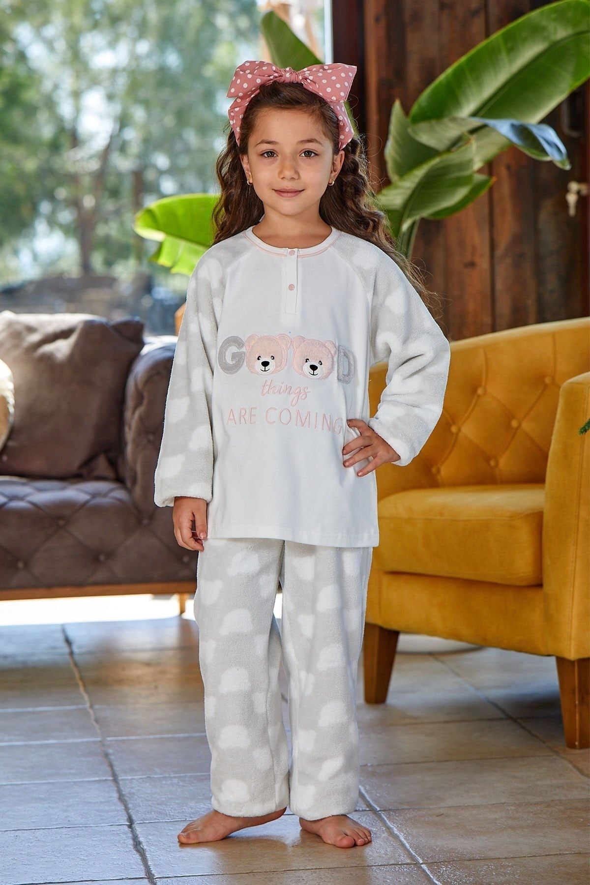 Cossy By Aqua 23485 Polar Kız Çocuk Pijama Takımı
