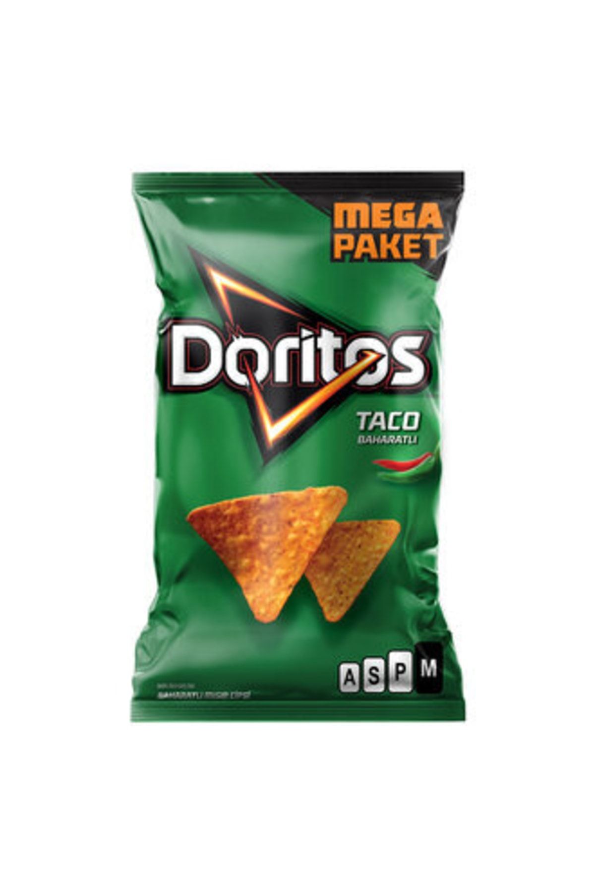 Doritos Taco Baharatlı Mısır Cipsi Mega Boy 218 G ( 8 Adet )