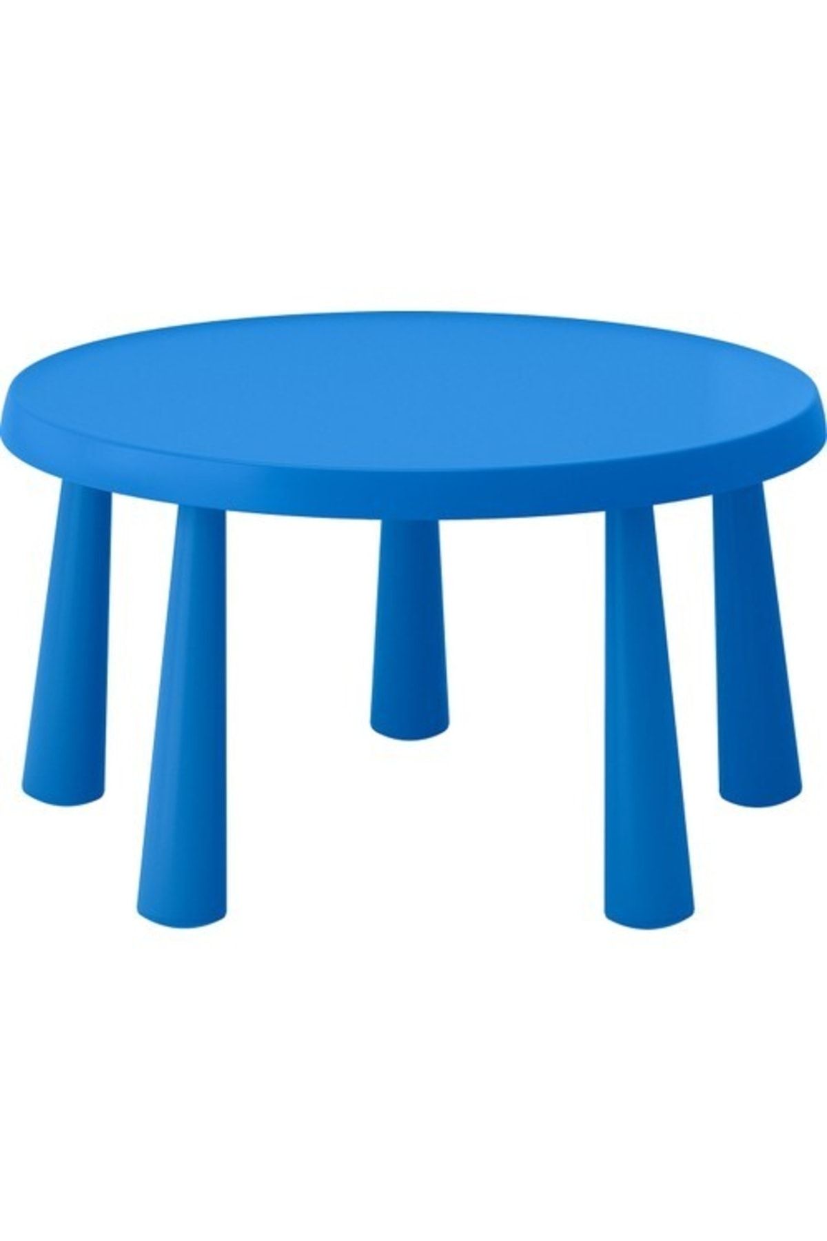 IKEA Mammut Çocuk Masası  Yuvarlak  Mavi