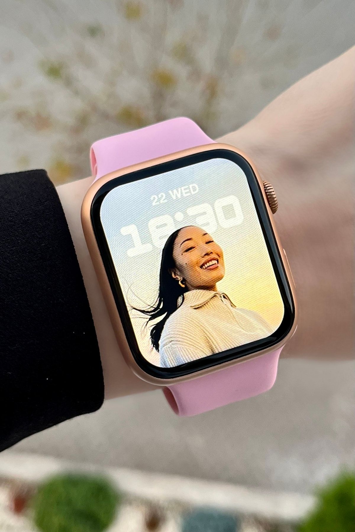 Ferrucci Pembe Renk Android/ios Uyumlu Arama Konuşma Özellikli Akıllı Saat