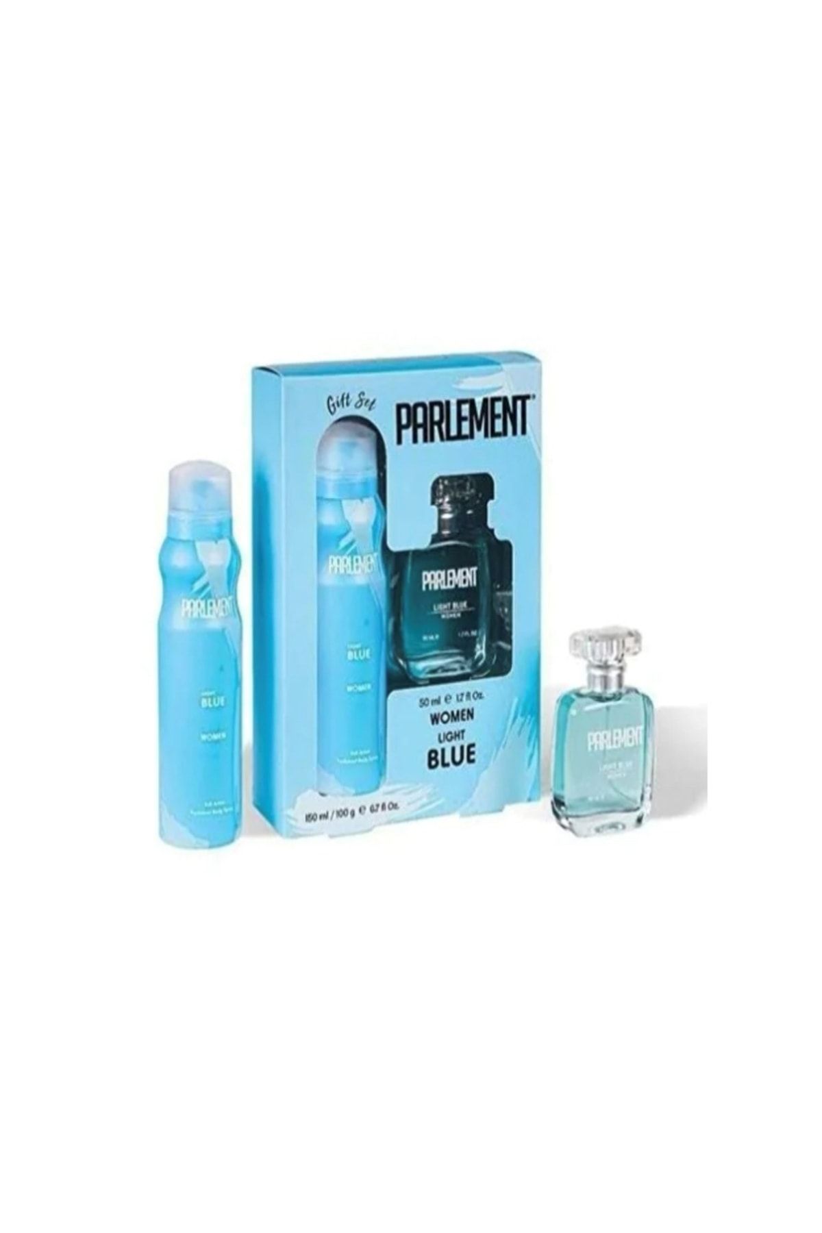 Parlement Light Blue Set Women (50ml+150ml) Hediyelik Kadın Parfüm-deodorant