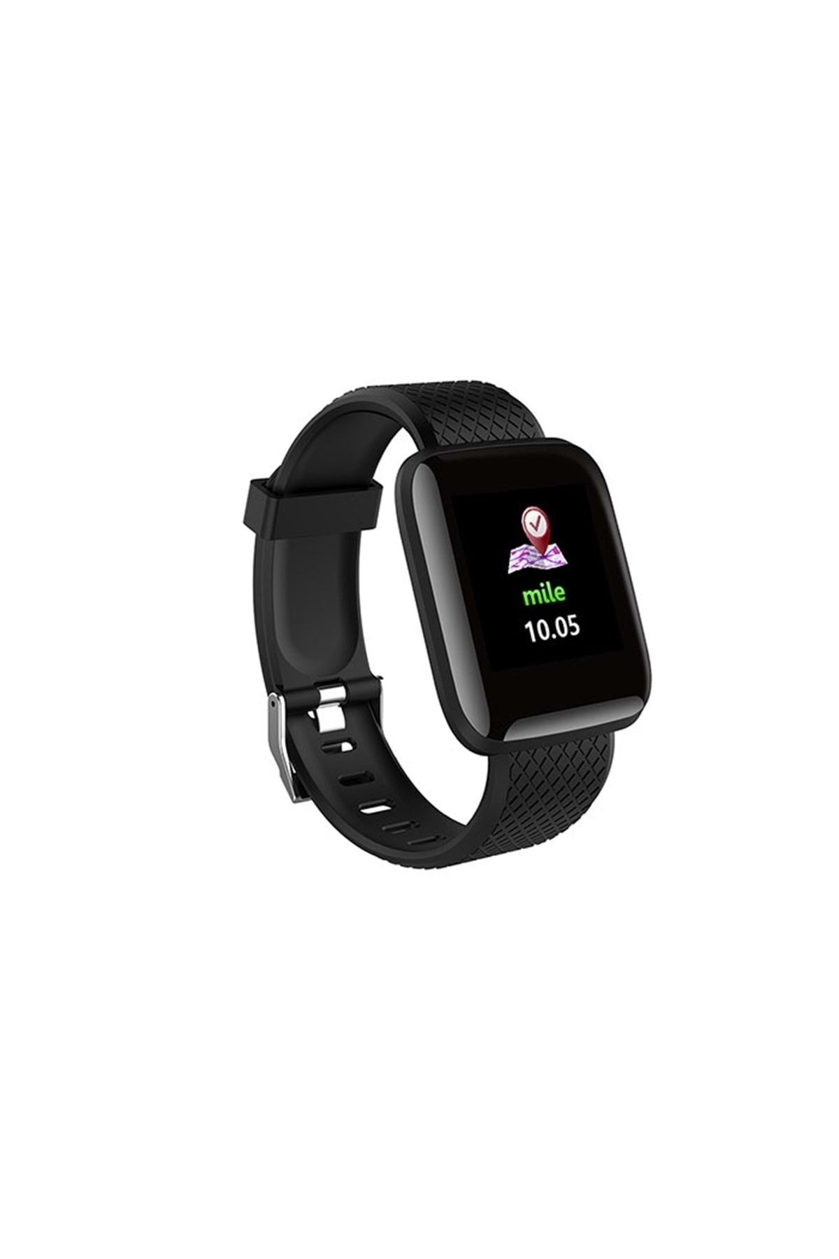 Everest Ever Watch Ew-508 Android/ıos Smart Watch Kalp Atışı Sensörlü Siyah Akıllı Saat