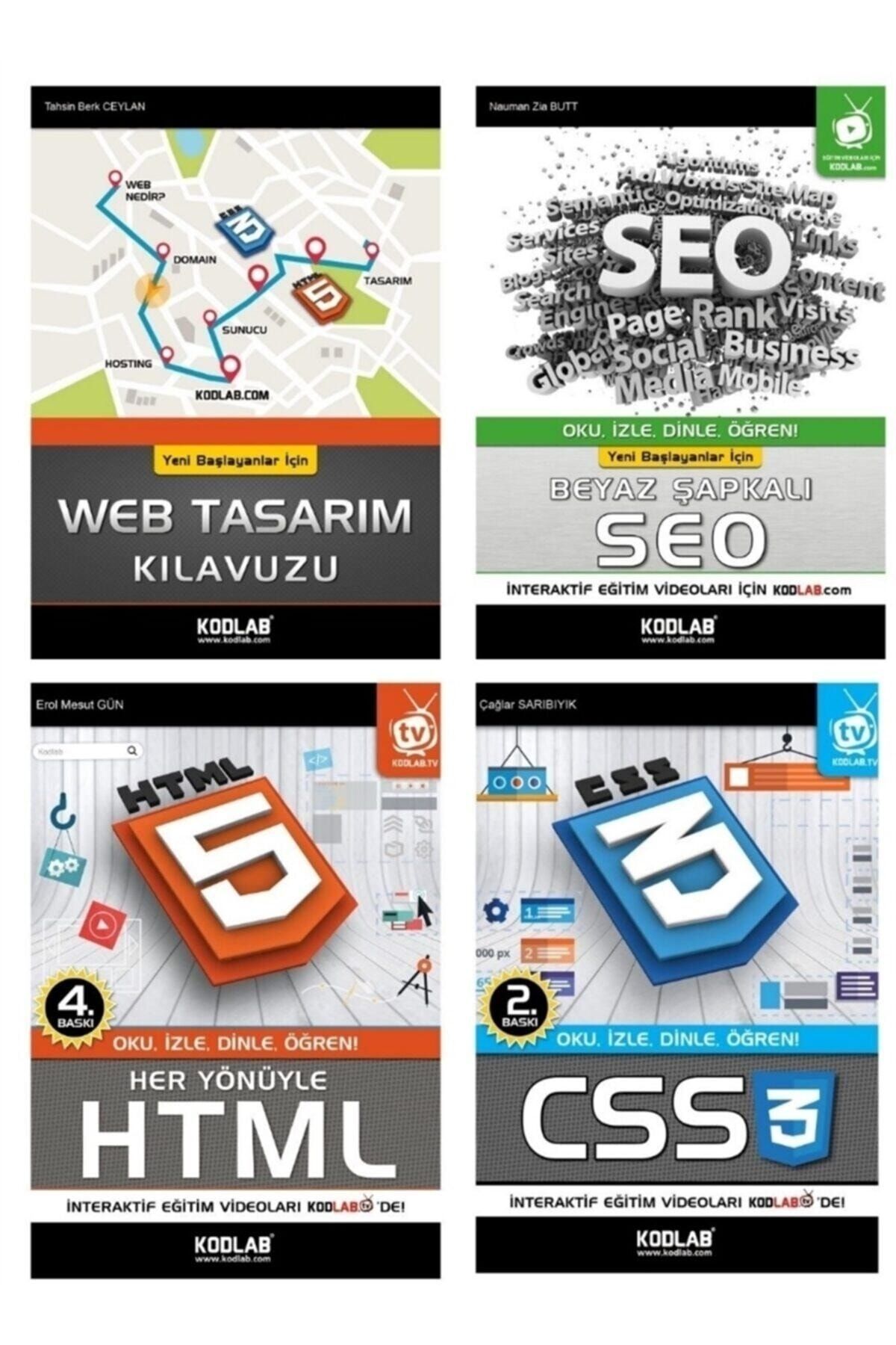 Genel Markalar Hızlı Ve Kolay Web Tasarım Seti 2 (4 Kitap Takım)